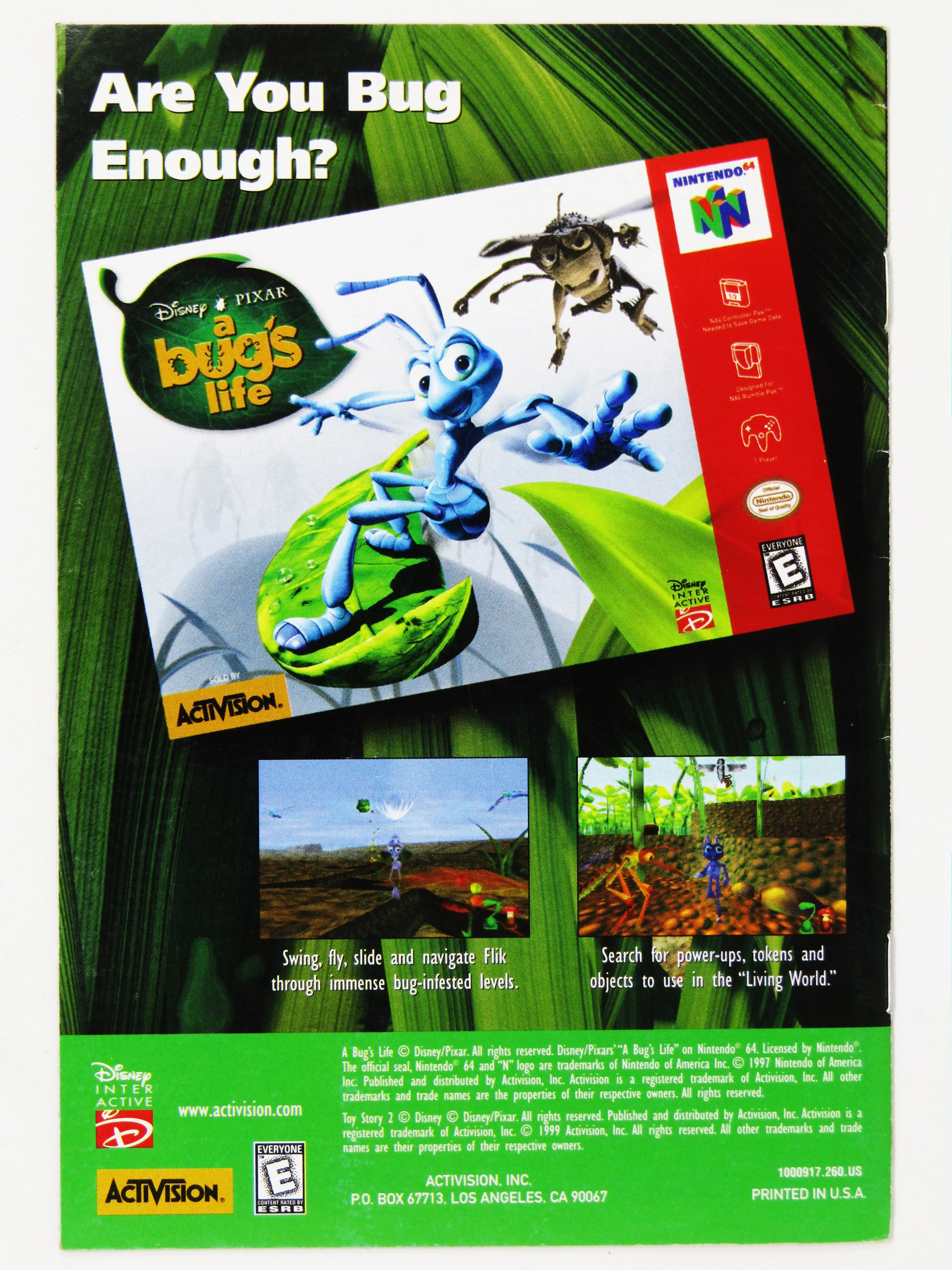 Toy Story 2 [Manual] (Nintendo 64 / N64) - Image 2