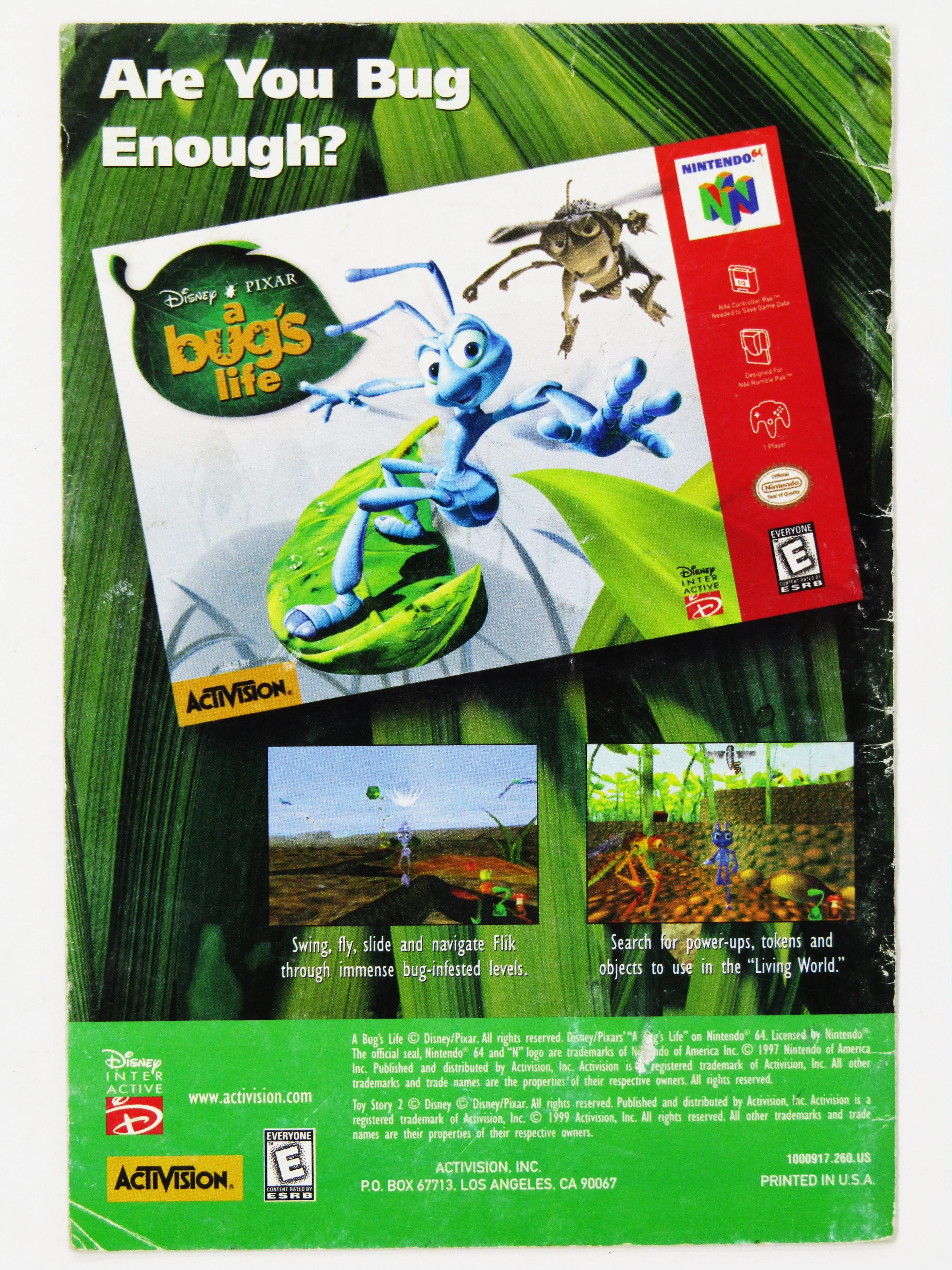 Toy Story 2 [Manual] (Nintendo 64 / N64) - Image 4
