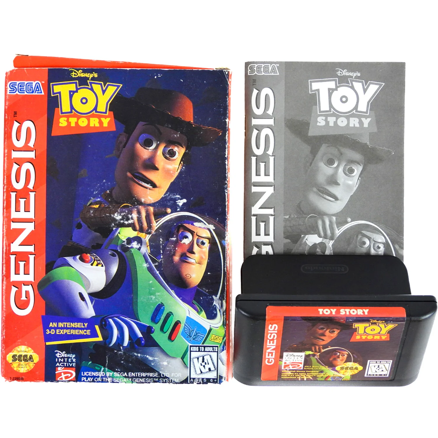 Toy Story [Cardboard Box] (Sega Genesis) - Image 4