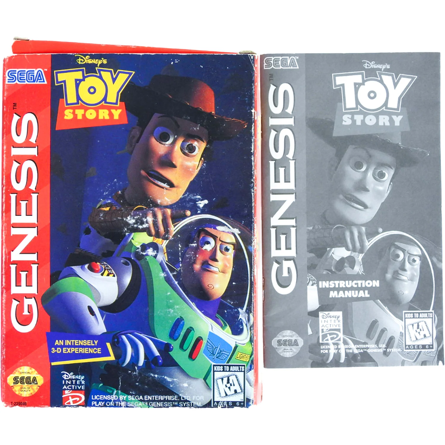 Toy Story [Cardboard Box] (Sega Genesis) - Image 5