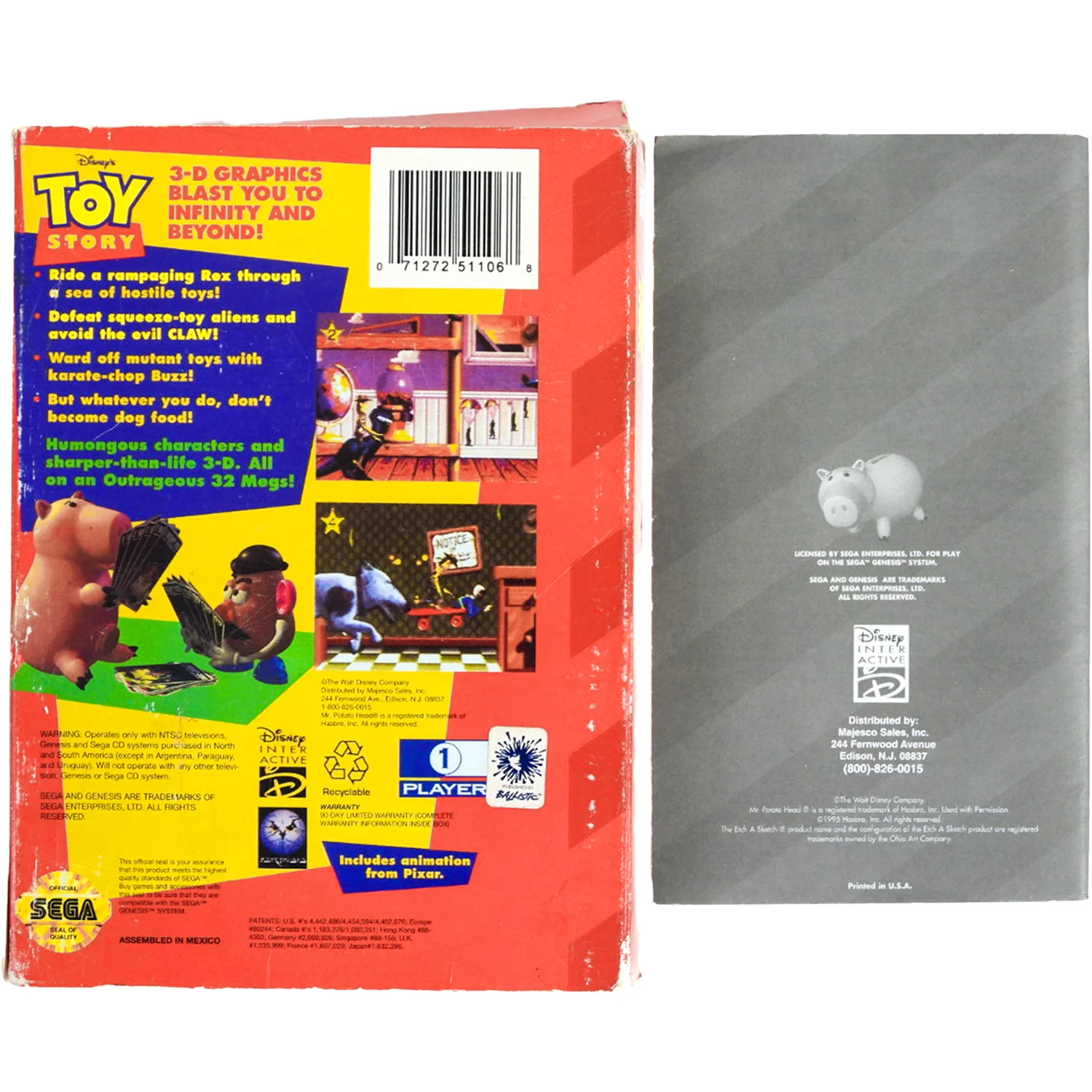 Toy Story [Cardboard Box] (Sega Genesis) - Image 6