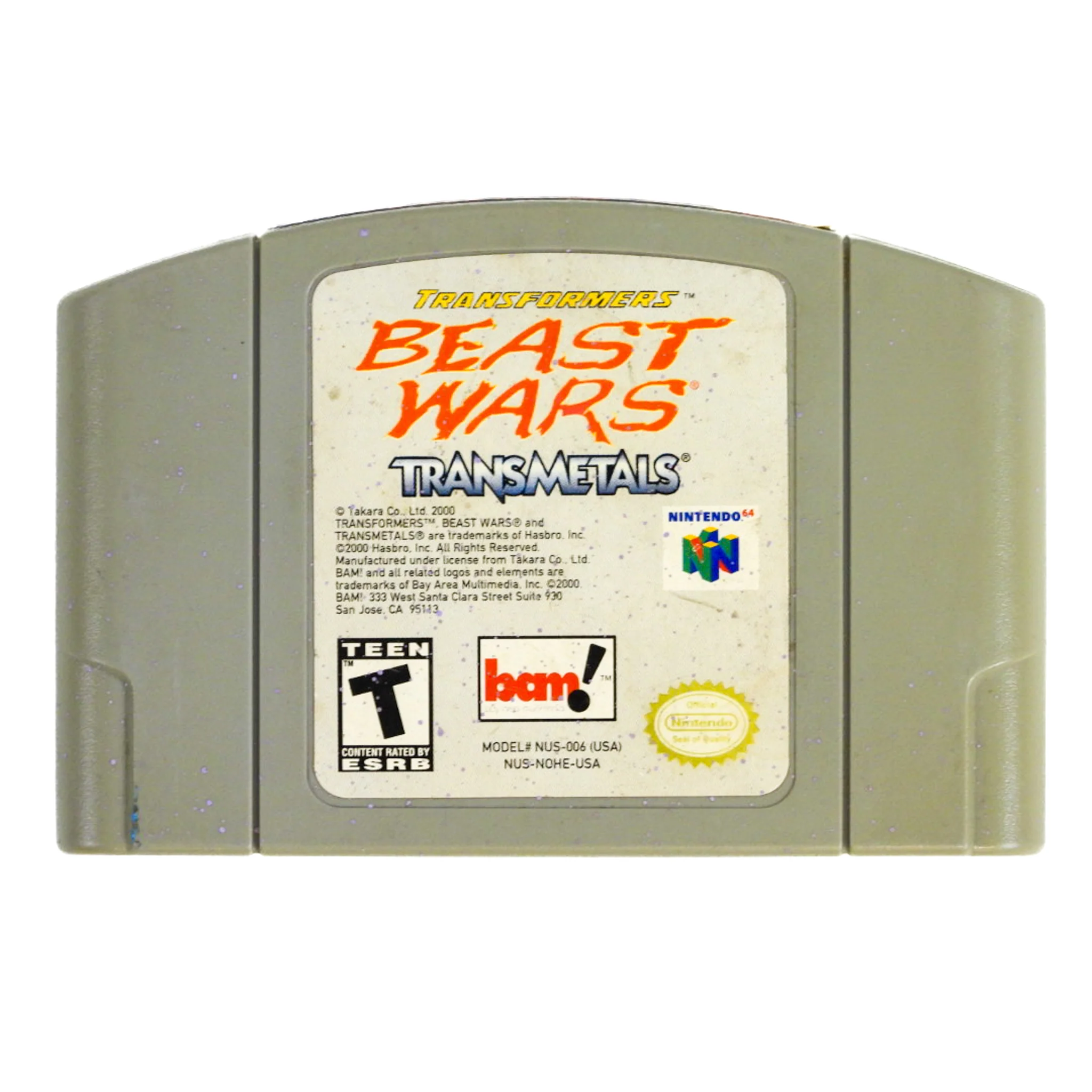 Transformers Beast Wars Transmetals (Nintendo 64 / N64) - Image 3