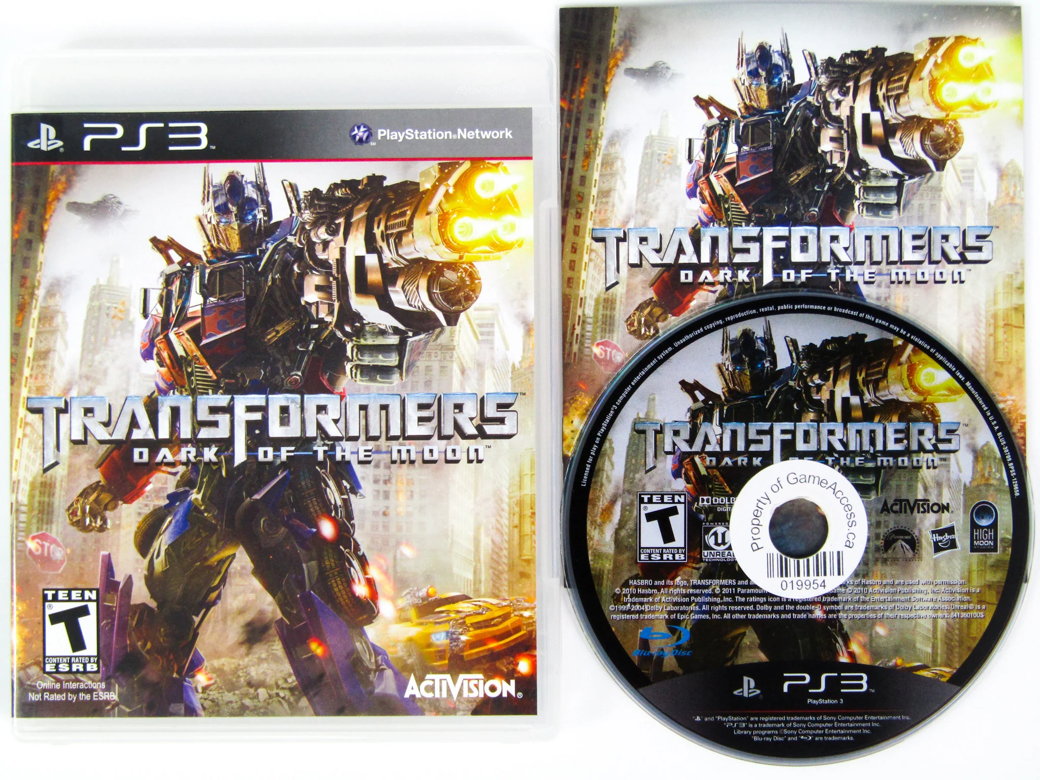 Transformers: Dark of the Moon (PlayStation 3 / PS3) - Image 2
