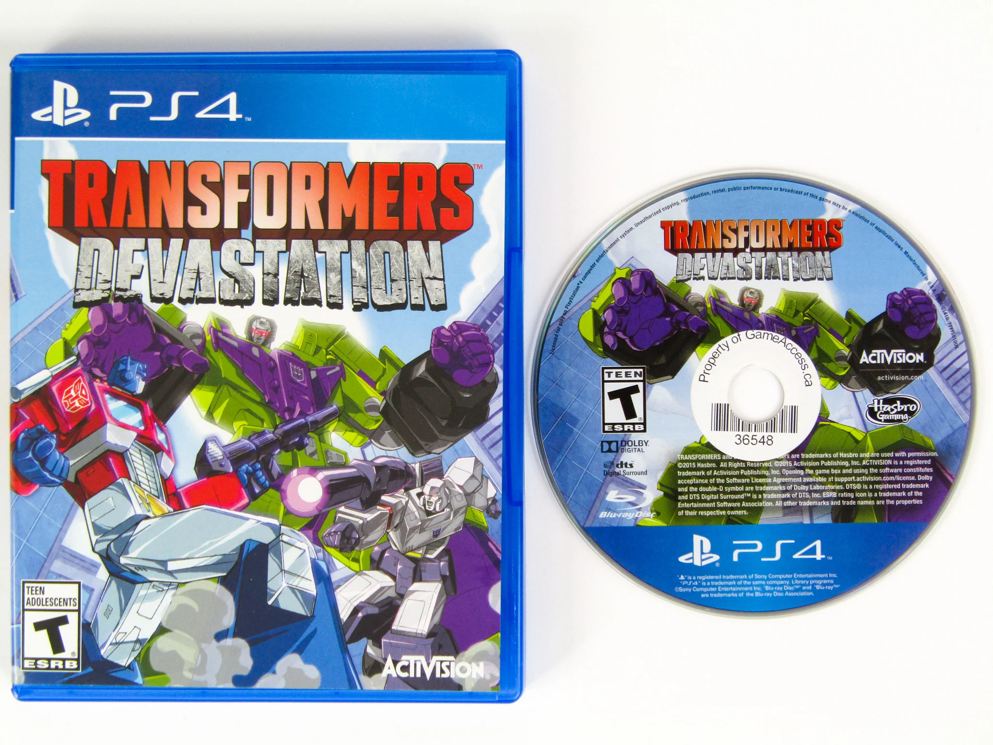 Transformers: Devastation (PlayStation 4 / PS4) - Image 2