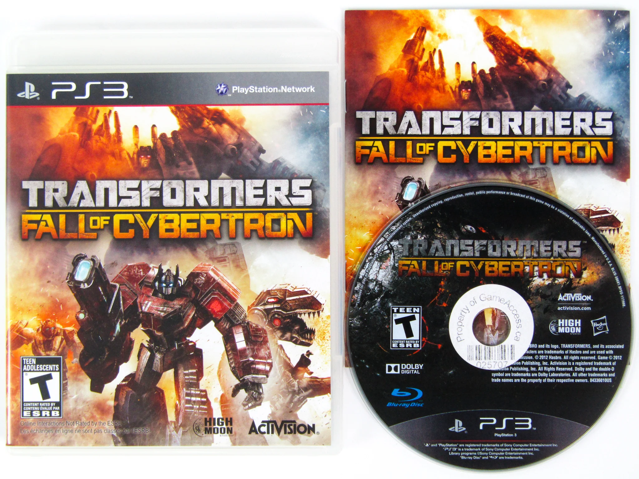 Transformers: Fall Of Cybertron (PlayStation 3 / PS3) - Image 4
