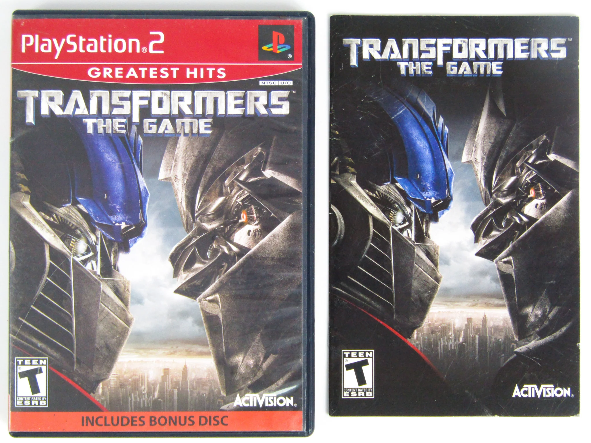 Transformers: The Game [Greatest Hits] (PlayStation 2 / PS2) - Image 2