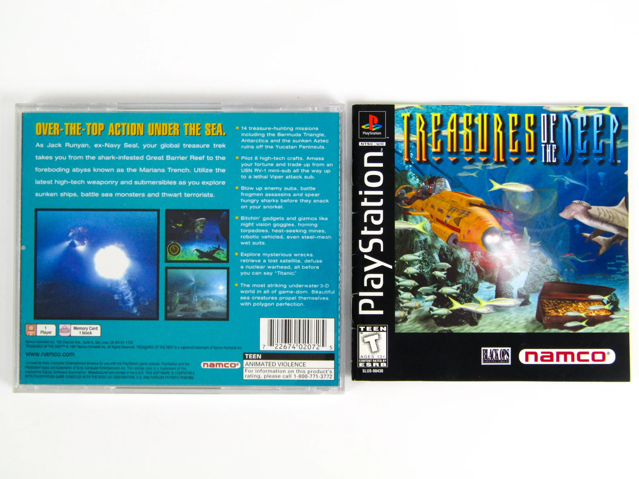 Treasures Of The Deep (PlayStation / PS1) - Image 2