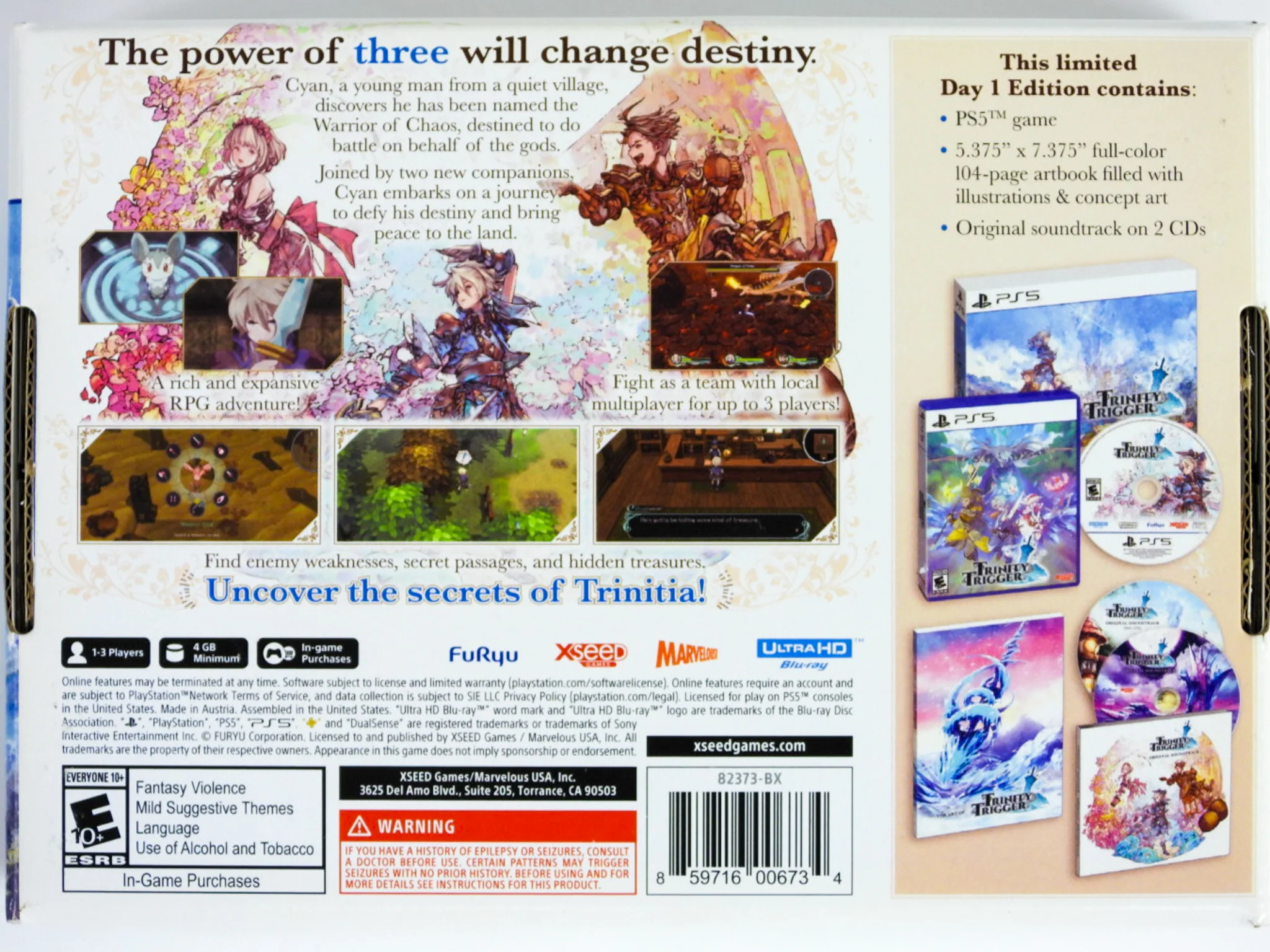 Trinity Trigger [Day 1 Edition] (PlayStation 5 / PS5) - Image 2