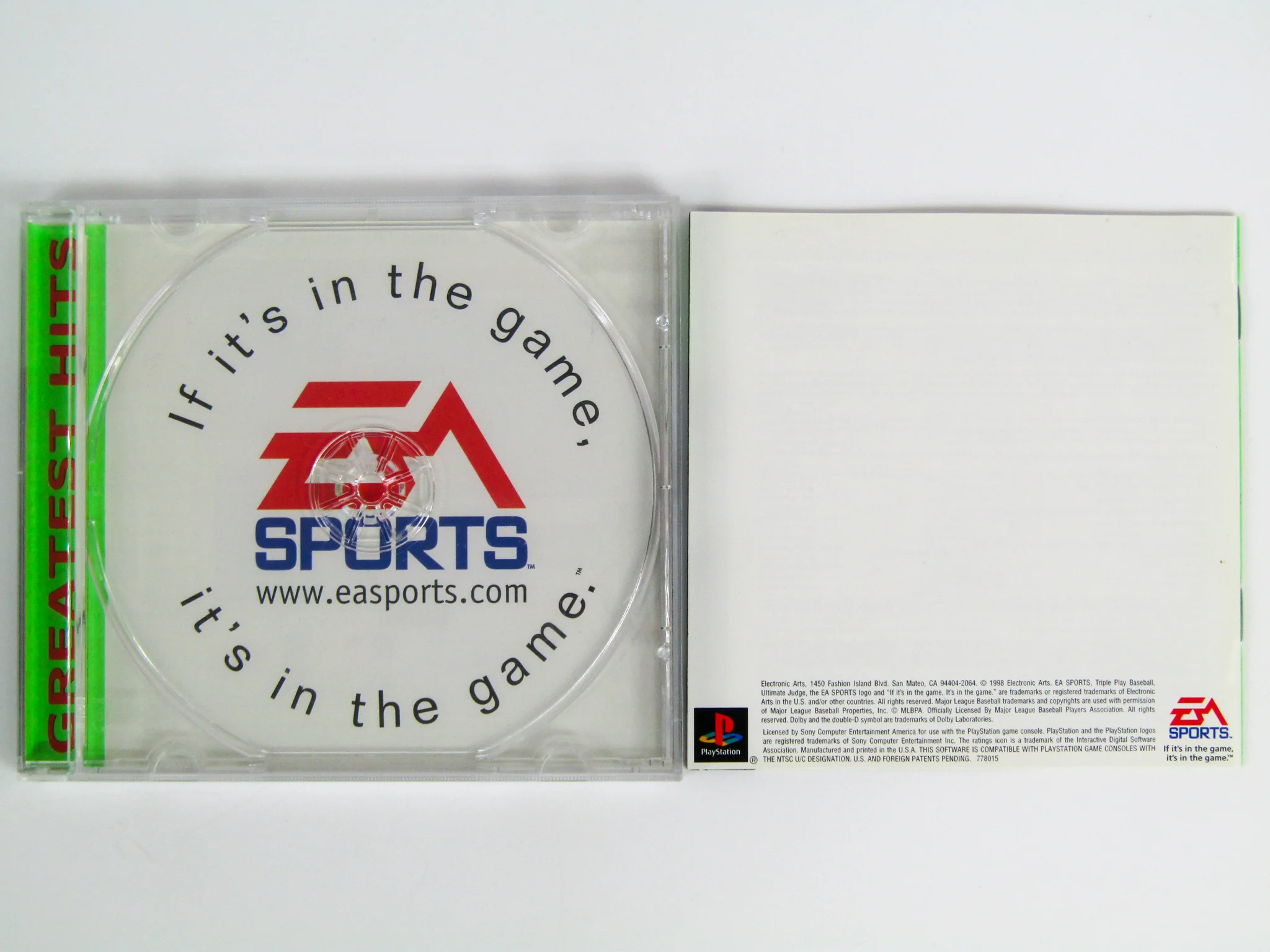 Triple Play 98 [Greatest Hits] (PlayStation / PS1) - Image 3