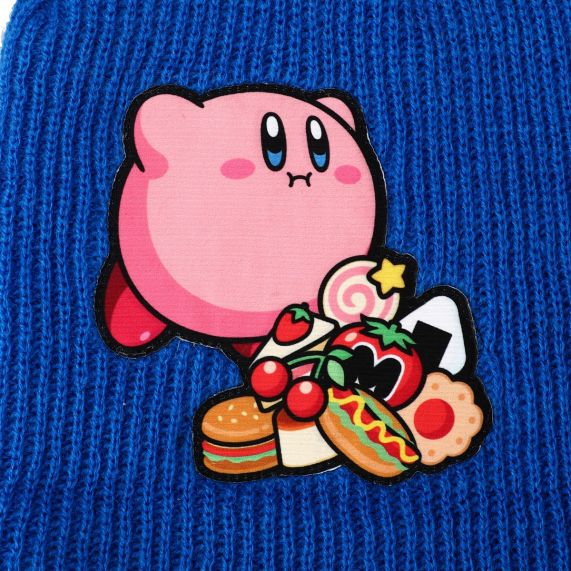 Tuque Kirby tricotée en acrylique bleu - Image 2