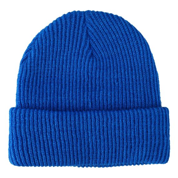 Tuque Kirby tricotée en acrylique bleu - Image 3