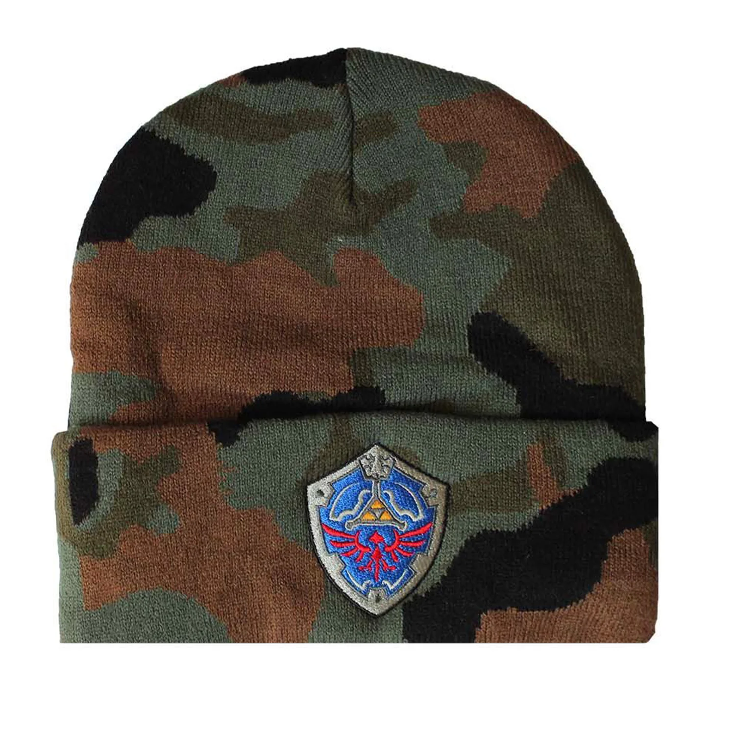 Tuque Zelda logo bouclier hylian
