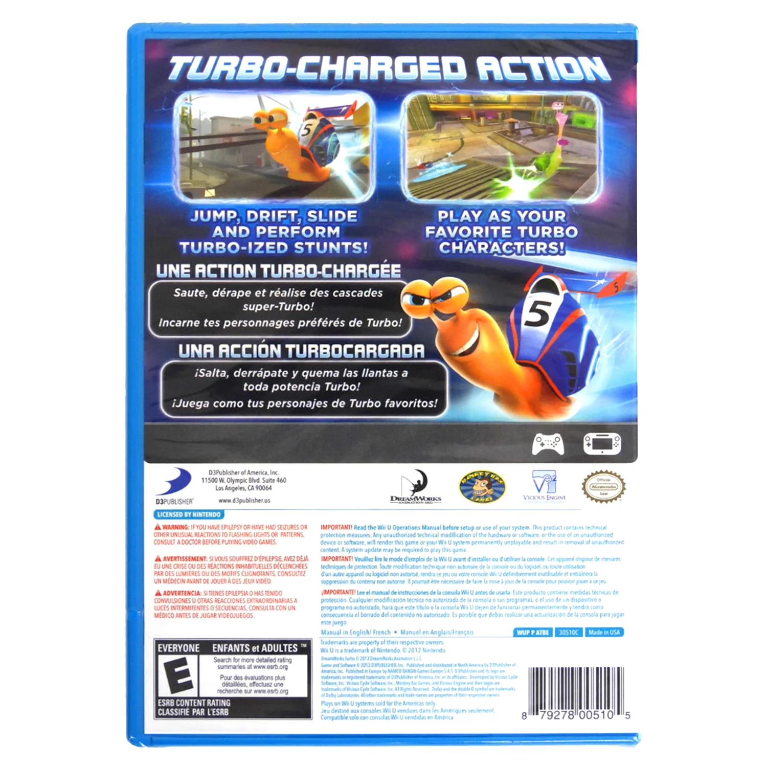 Turbo: Super Stunt Squad (Nintendo Wii U) - Image 2