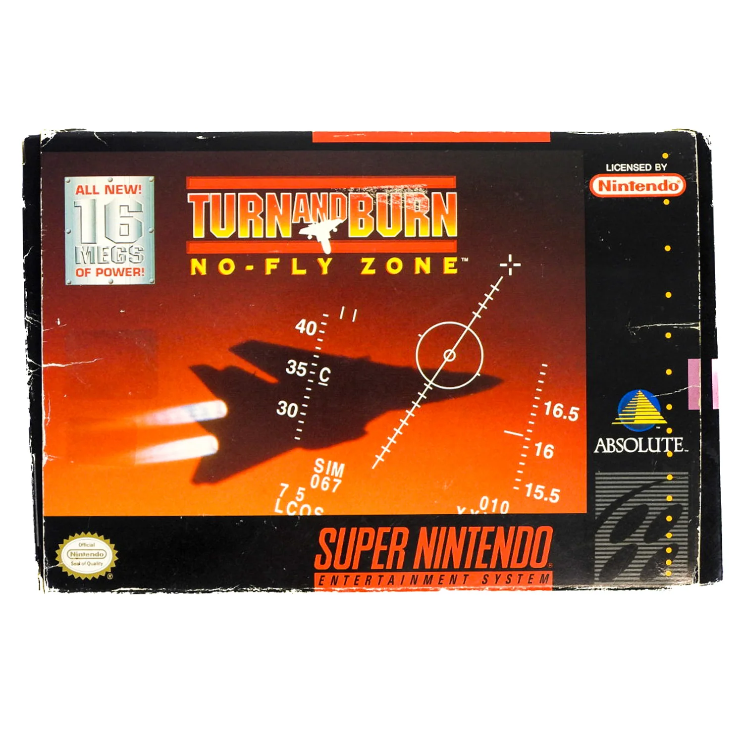 Turn and Burn: No Fly Zone (Super Nintendo / SNES) - Image 5