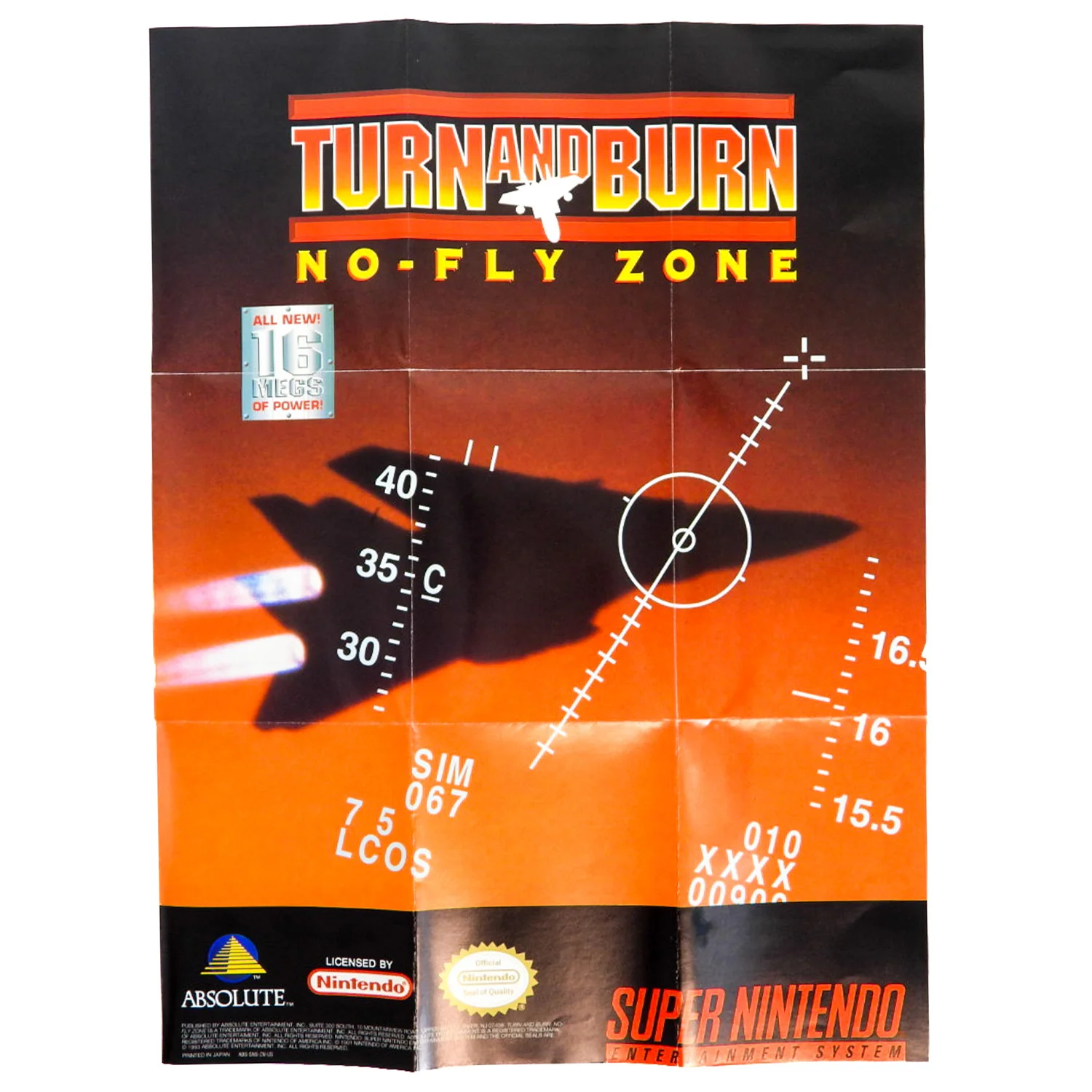 Turn and Burn: No Fly Zone (Super Nintendo / SNES) - Image 8