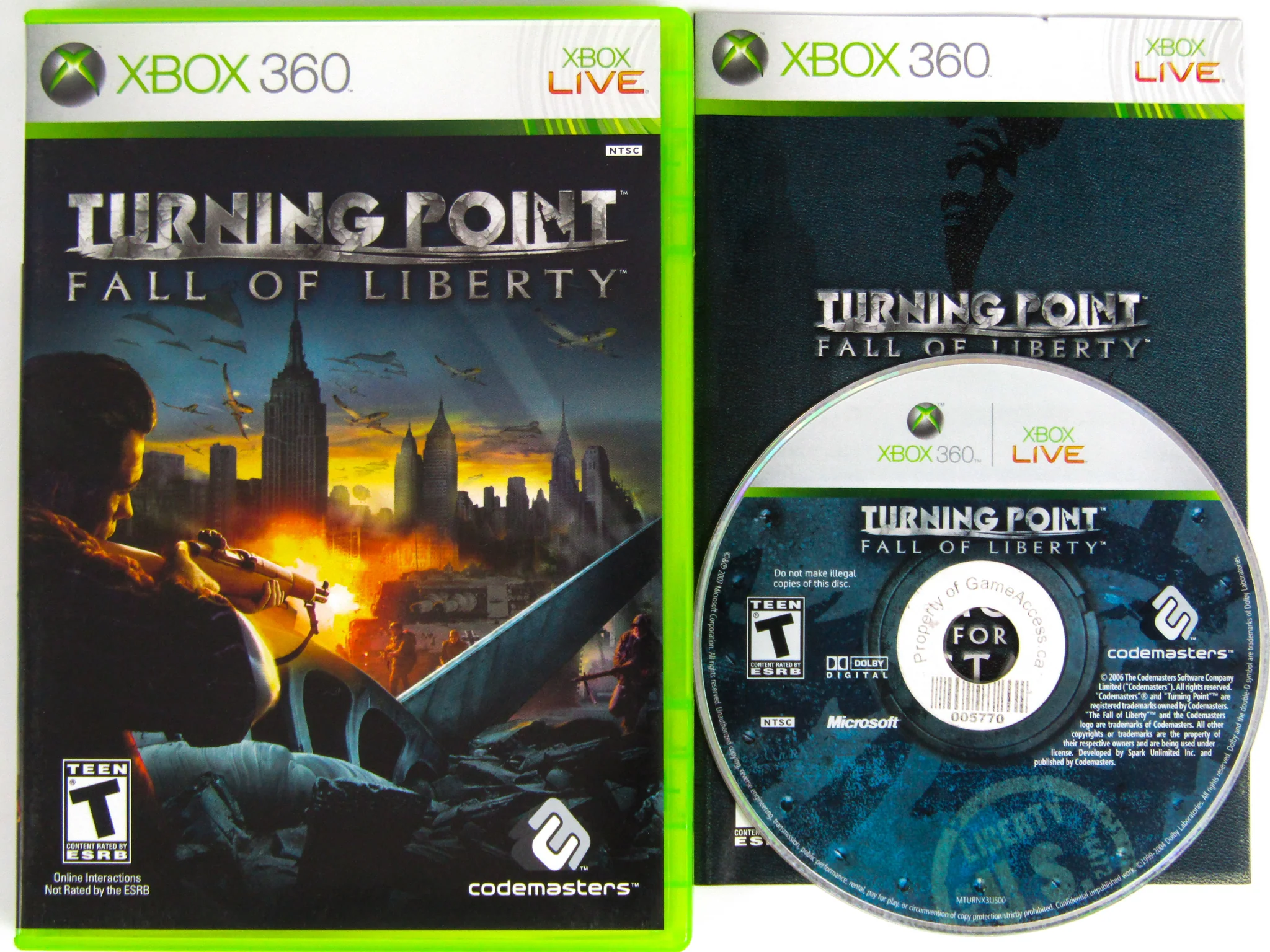 Turning Point Fall Of Liberty (Xbox 360) - Image 2