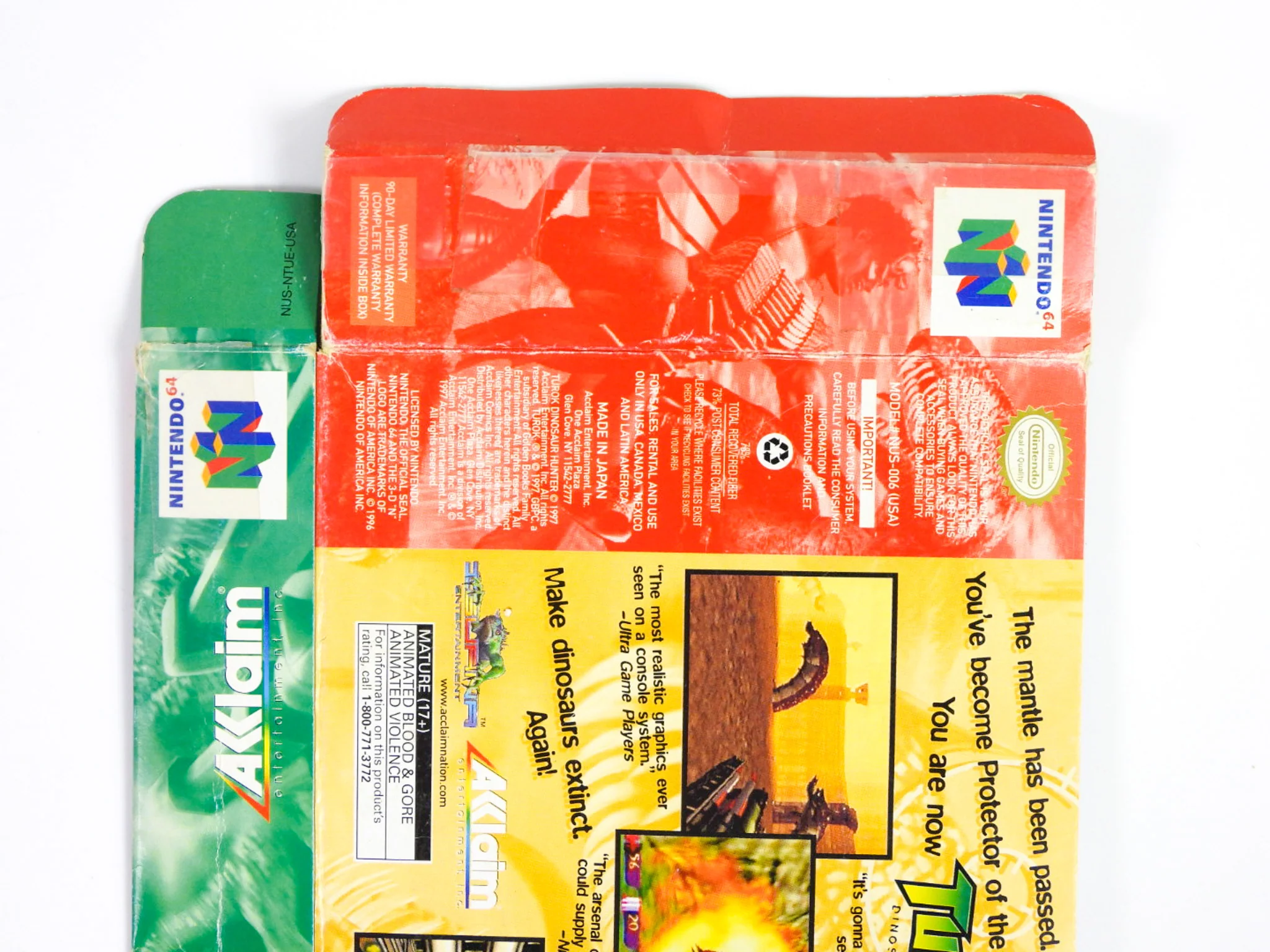Turok Dinosaur Hunter [Box] (Nintendo 64 / N64) - Image 5
