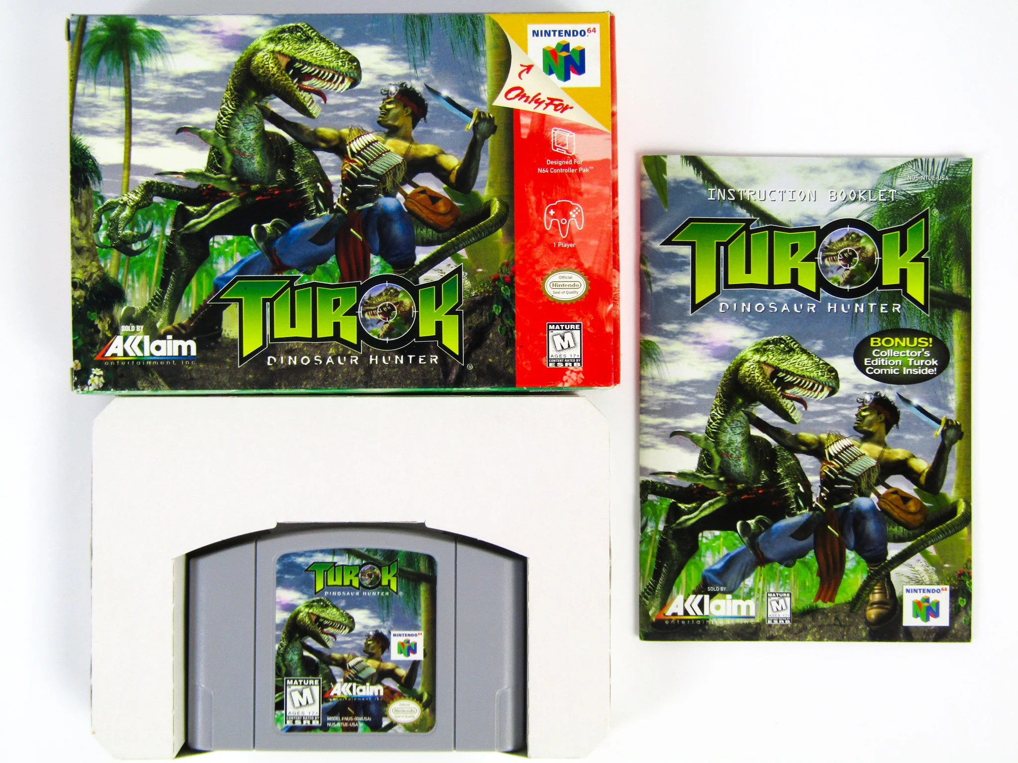 Turok: Dinosaur Hunter (Nintendo 64 / N64)