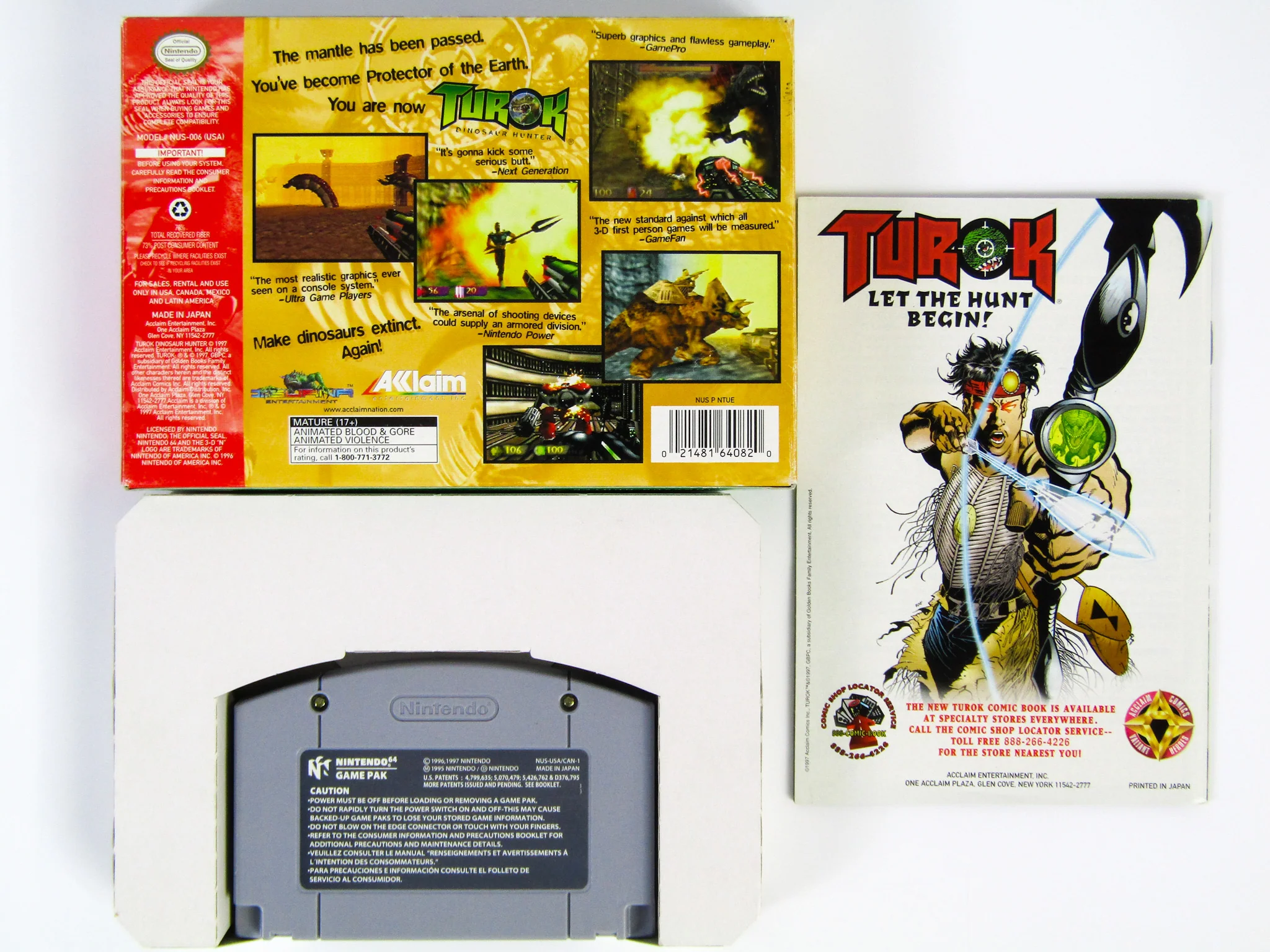 Turok: Dinosaur Hunter (Nintendo 64 / N64) - Image 2