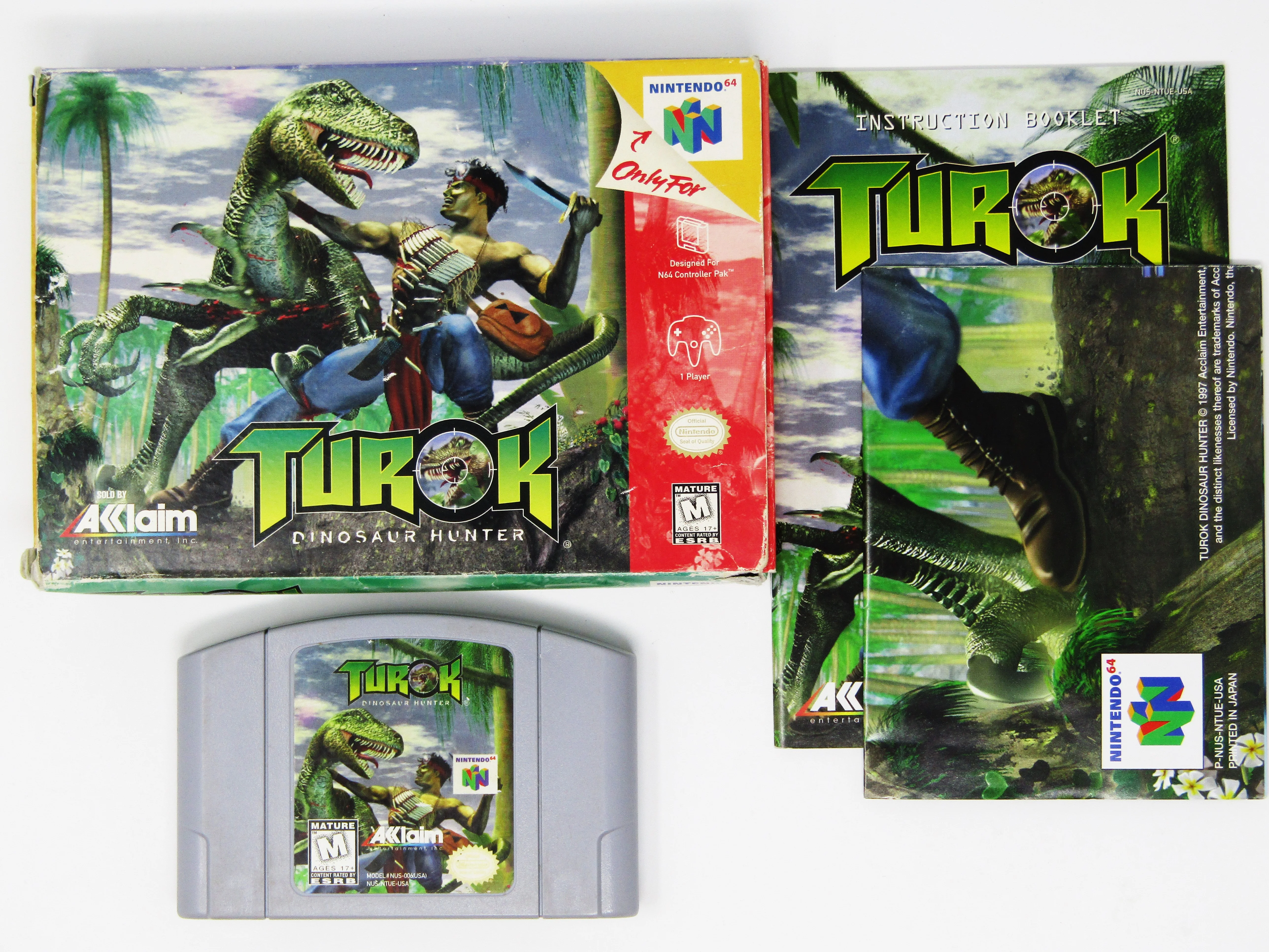 Turok: Dinosaur Hunter (Nintendo 64 / N64) - Image 4