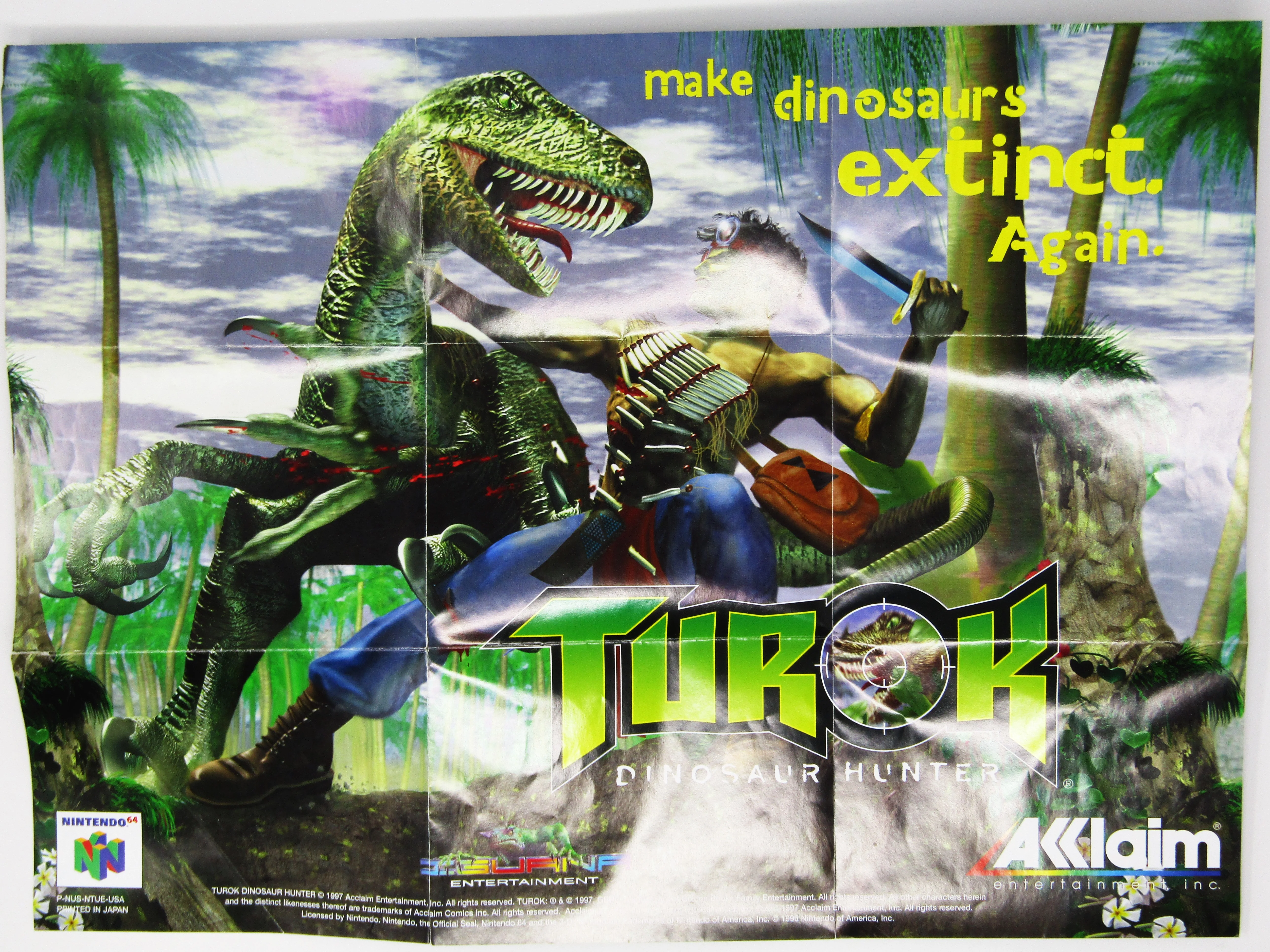 Turok: Dinosaur Hunter (Nintendo 64 / N64) - Image 6