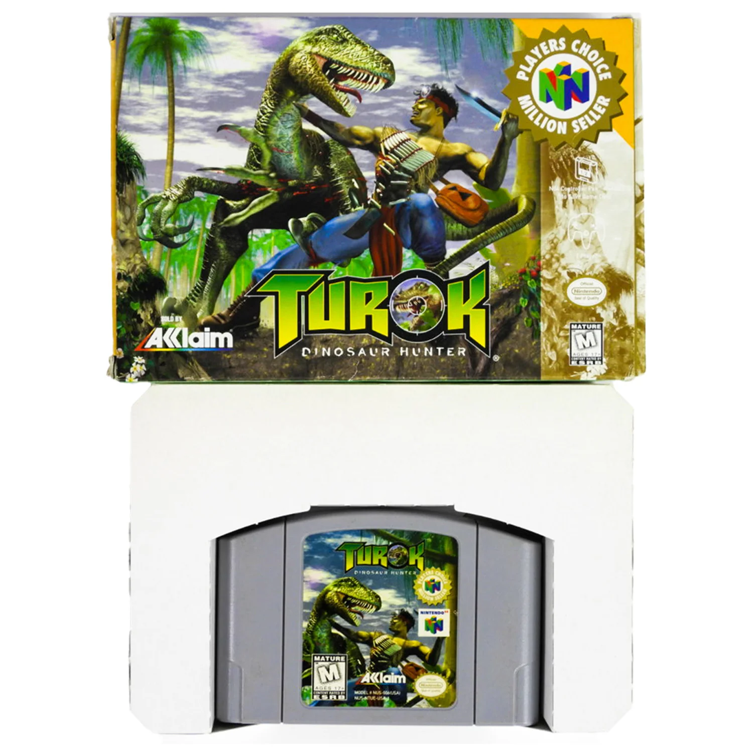 Turok Dinosaur Hunter [Player's Choice] (Nintendo 64 / N64)