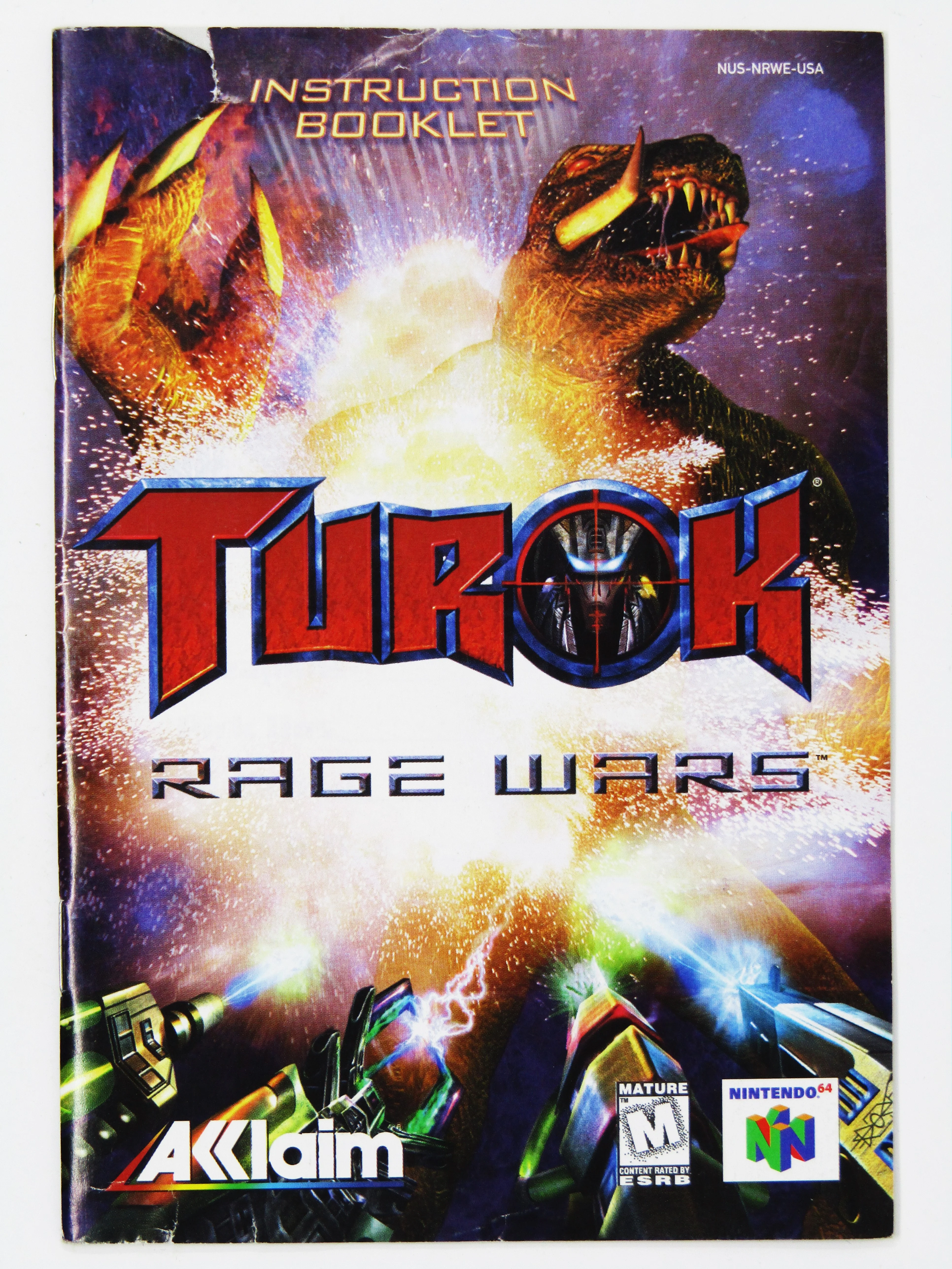 Turok Rage Wars [Manual] (Nintendo 64 / N64) - Image 3