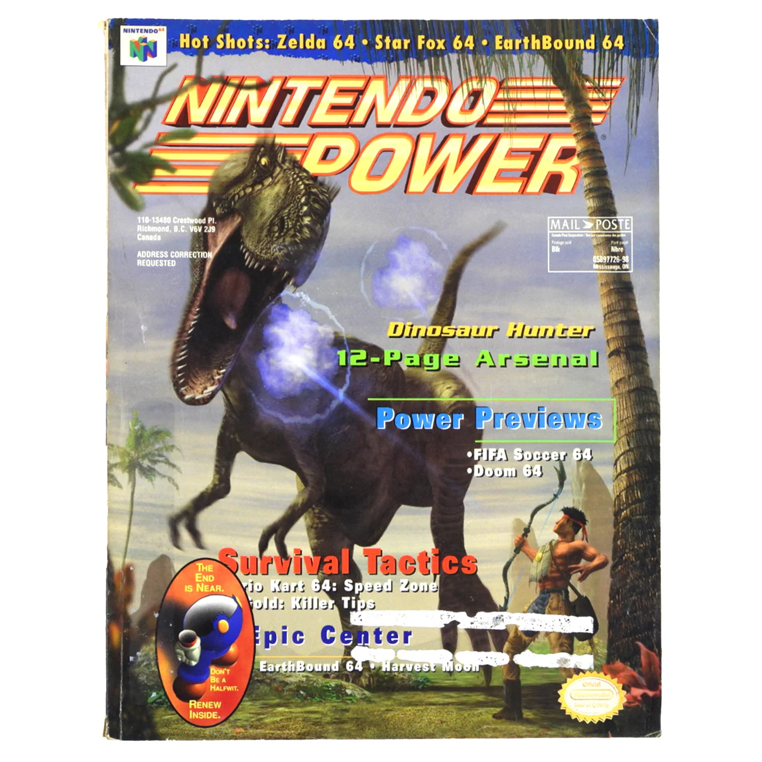 Turok [Volume 94] [Nintendo Power] (Magazines)
