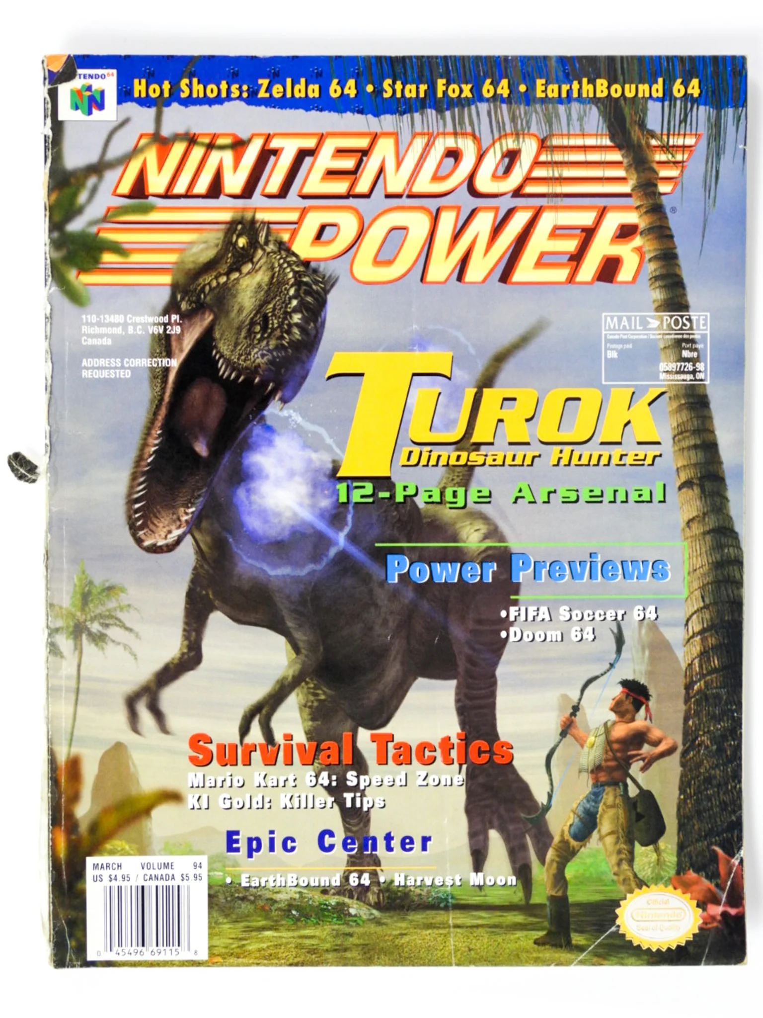 Turok [Volume 94] [Nintendo Power] (Magazines) - Image 4