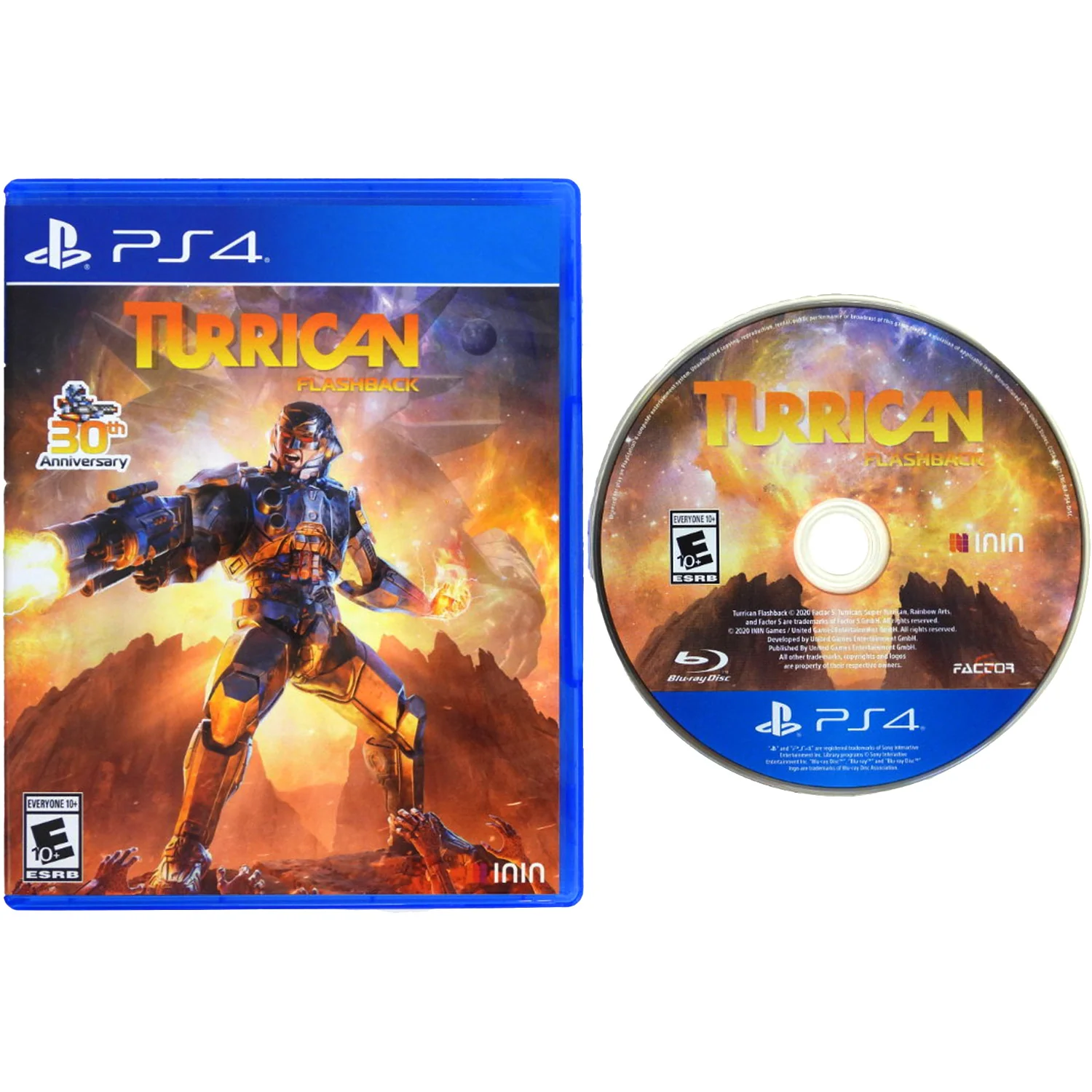Turrican Flashback (PlayStation 4 / PS4)