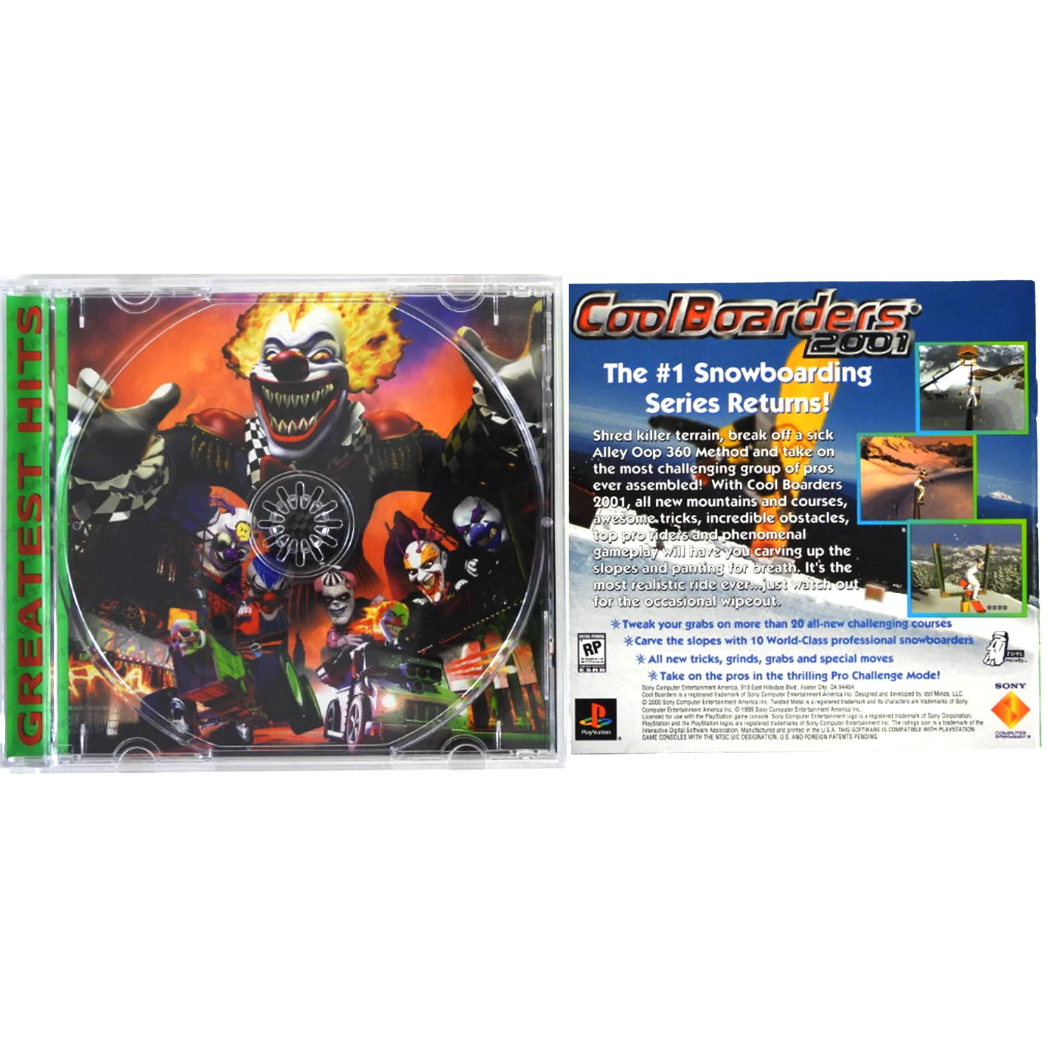 Twisted Metal 4 [Greatest Hits] (PlayStation / PS1) - Image 2