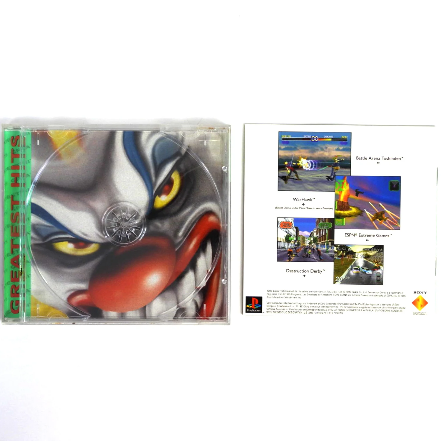 Twisted Metal [Greatest Hits] (PlayStation / PS1) - Image 5
