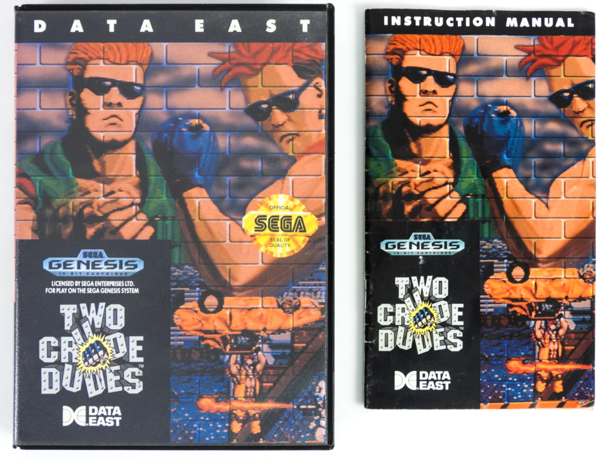Two Crude Dudes (Sega Genesis) - Image 2