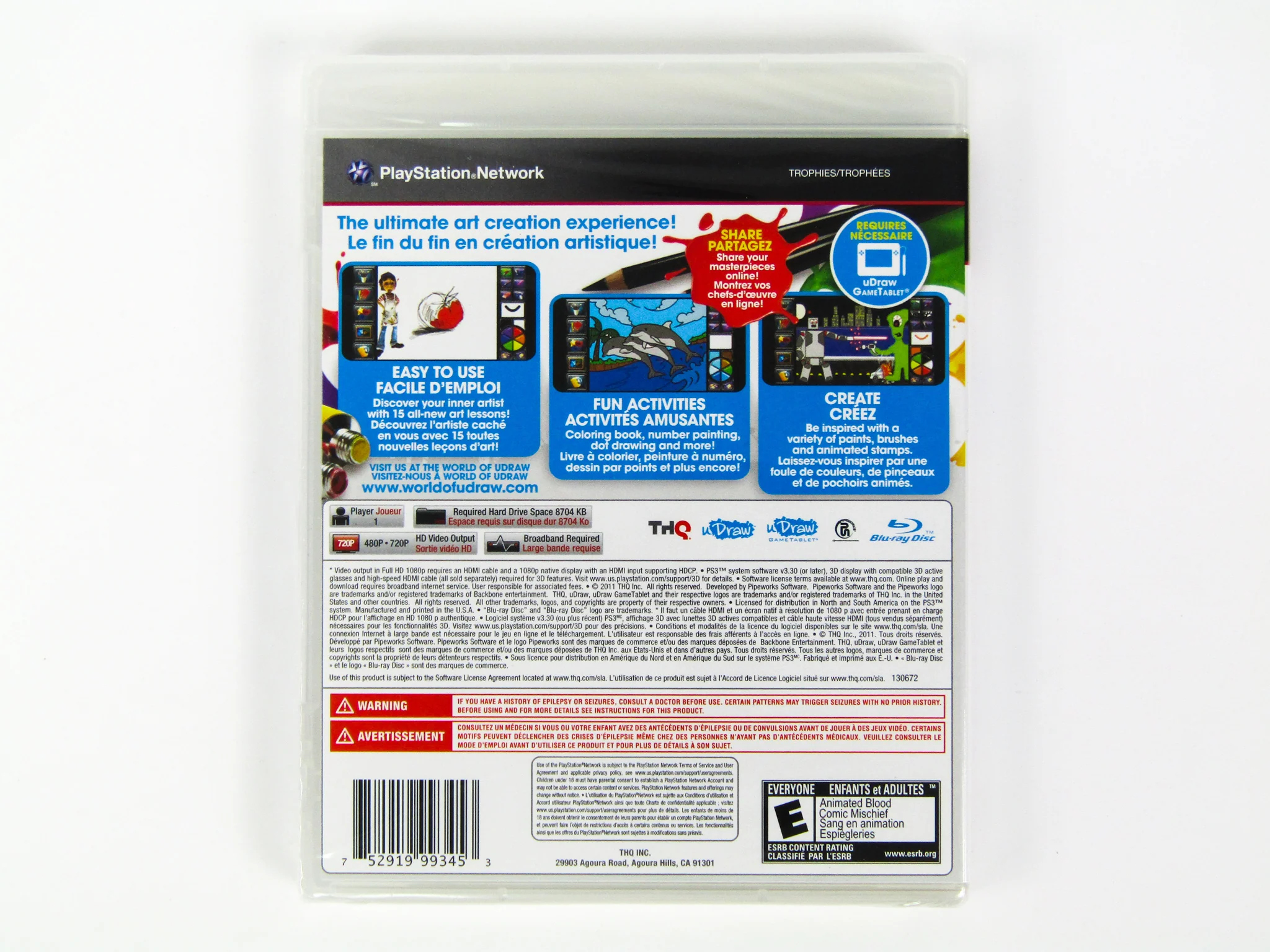 UDraw Studio: Instant Artist (PlayStation 3 / PS3) - Image 2