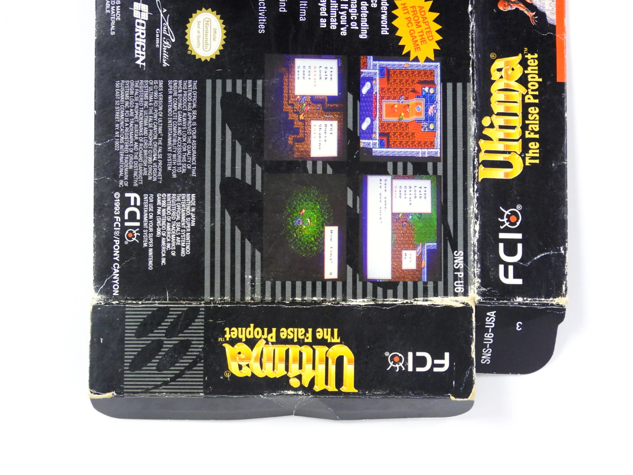 Ultima The False Prophet [Box] (Super Nintendo / SNES) - Image 6