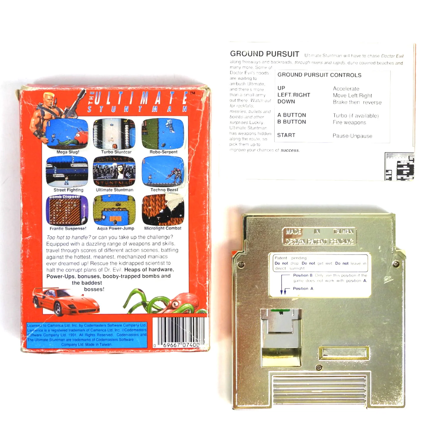 Ultimate Stuntman (Nintendo / NES) - Image 2