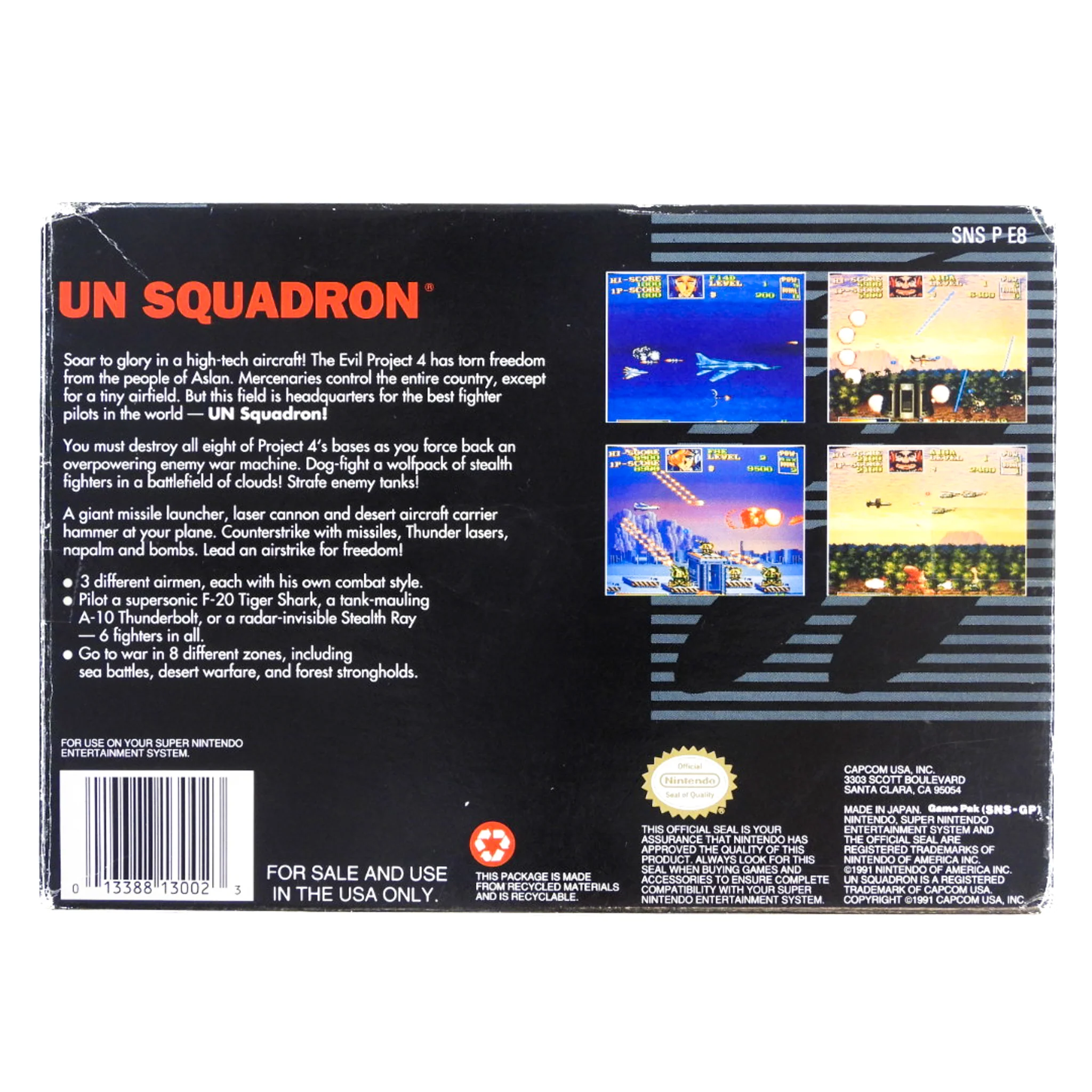 UN Squadron (Super Nintendo / SNES) - Image 4