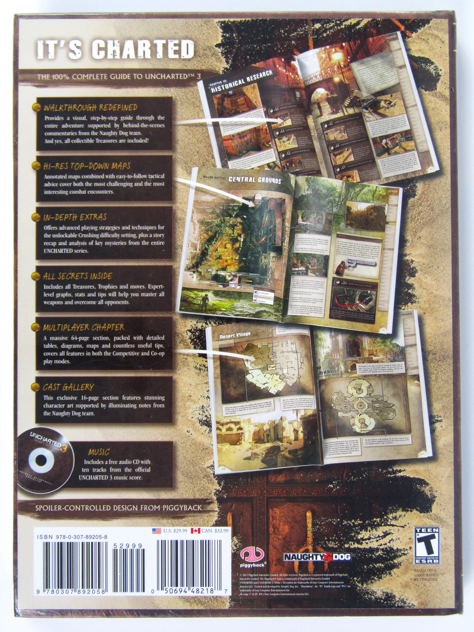 Uncharted 3 Drake's Deception - The Complete Official Guide [Collector's Edition] [Piggy Back] (Game Guide) - Image 2