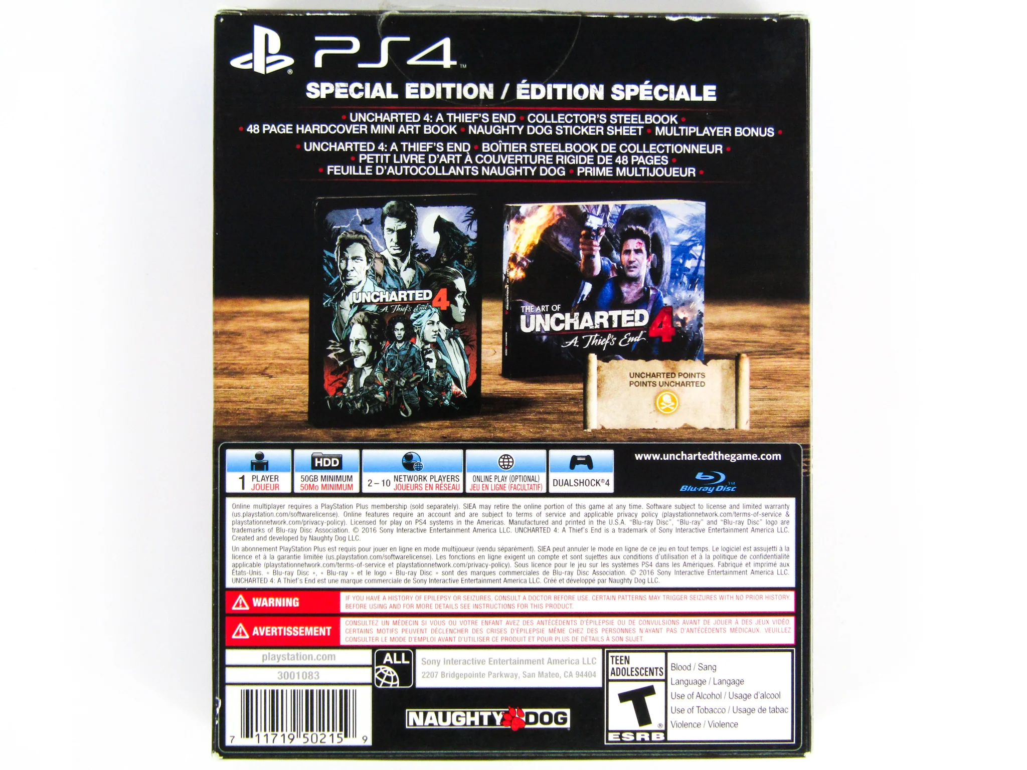 Uncharted 4 A Thief's End [Special Edition] (PlayStation 4 / PS4) - Image 2