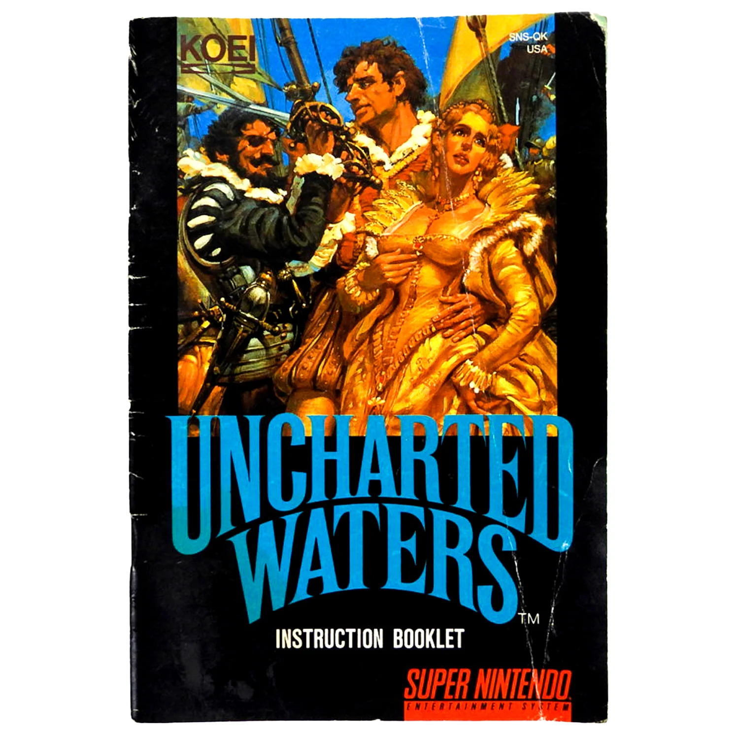 Uncharted Waters [Manual] (Super Nintendo / SNES) - Image 3