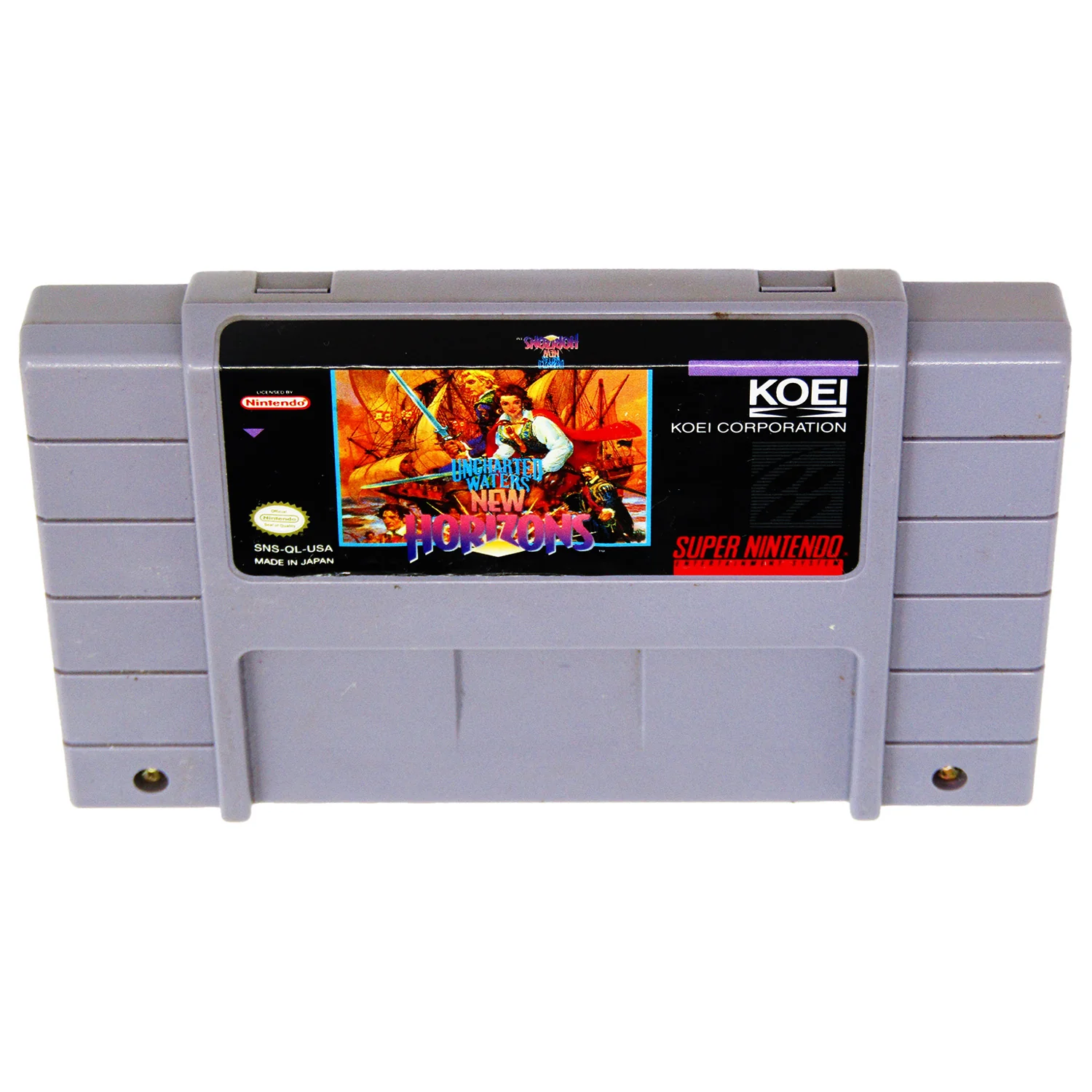 Uncharted Waters New Horizons (Super Nintendo / SNES) - Image 3