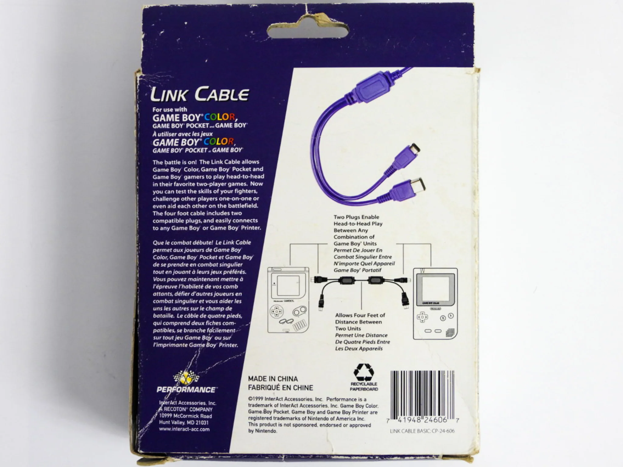 Game Link Cable [Unofficial] (Game Boy / Game Boy Color) - Image 2