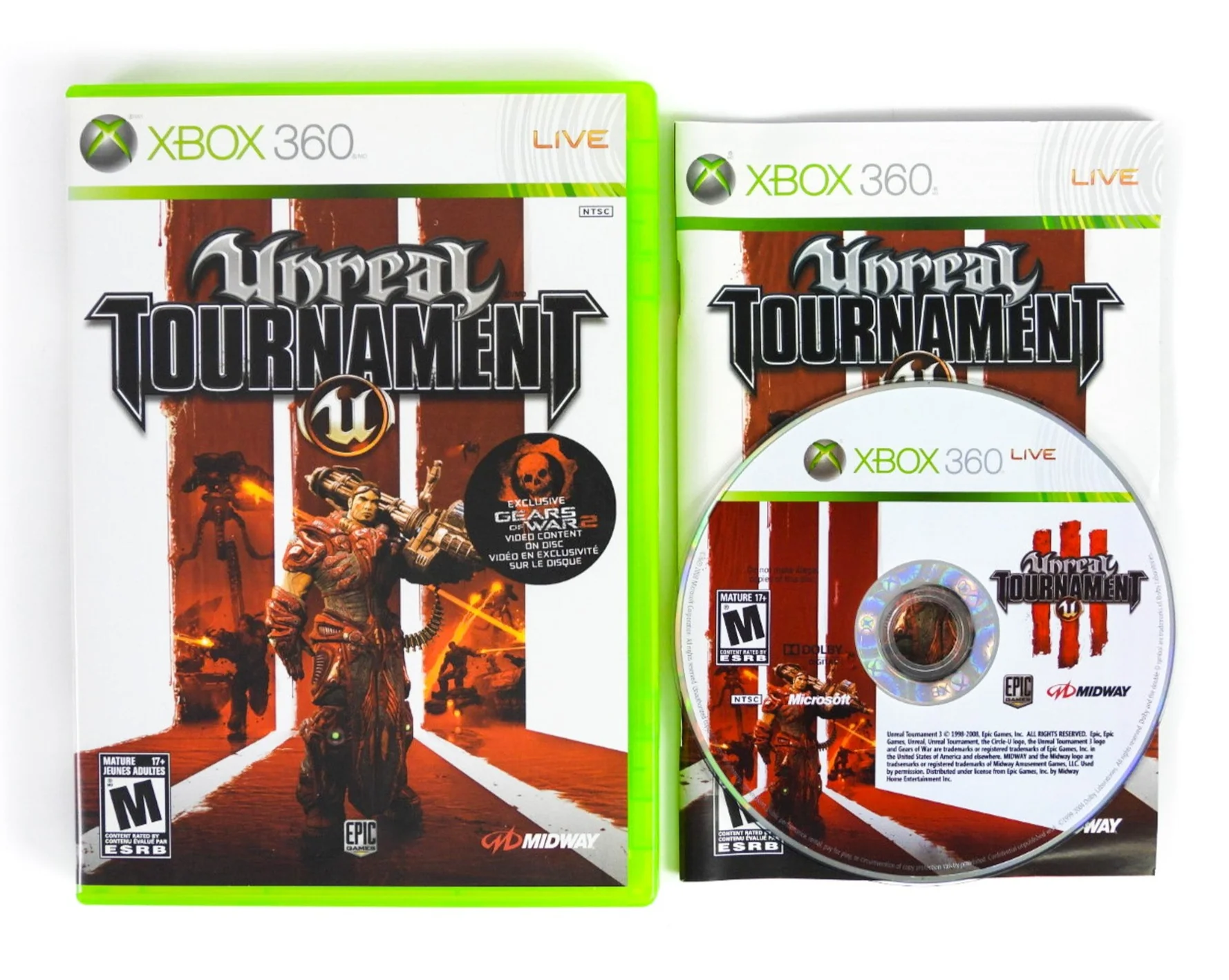 Unreal Tournament III 3 (Xbox 360)