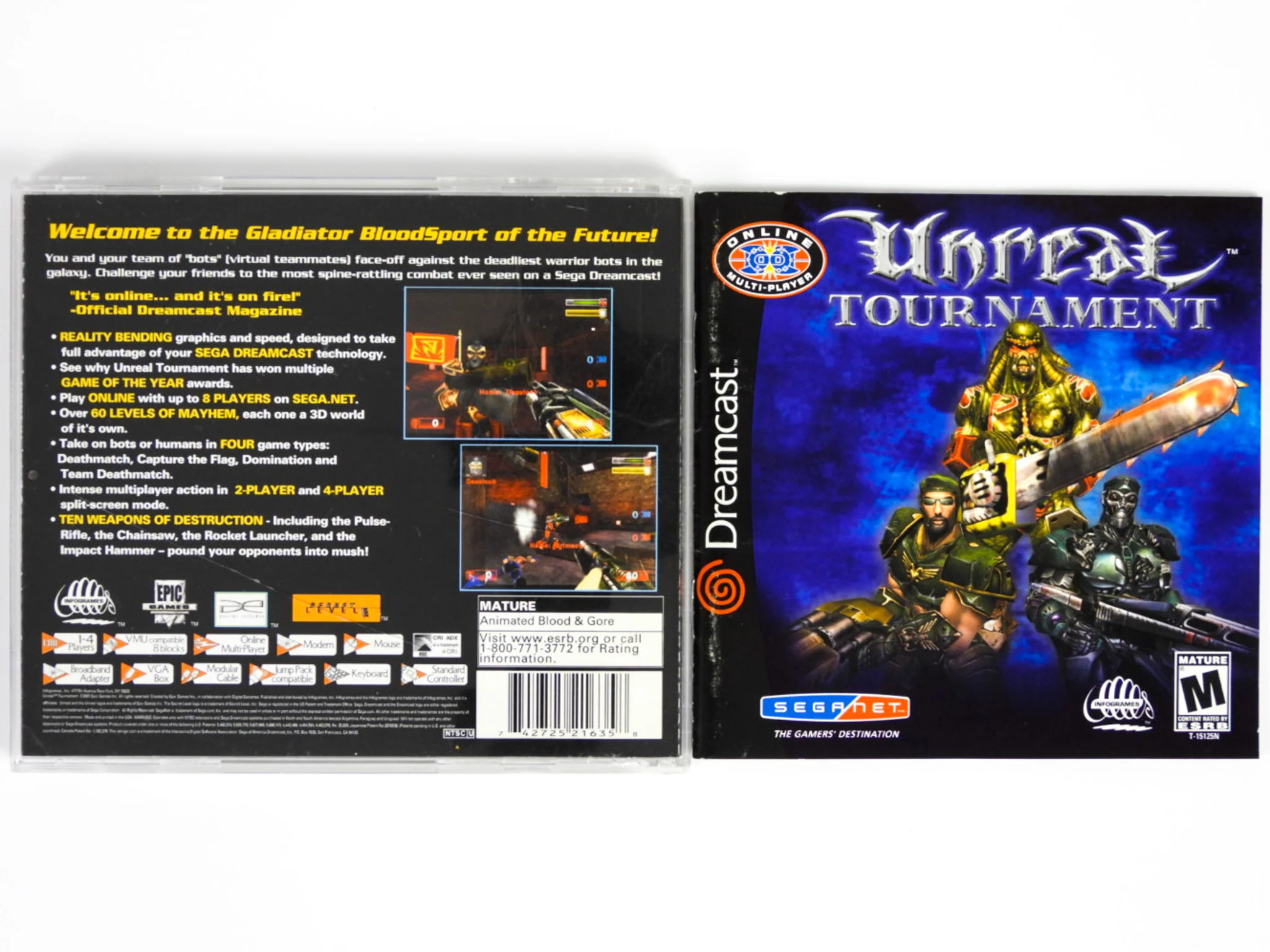 Unreal Tournament (Sega Dreamcast) - Image 2