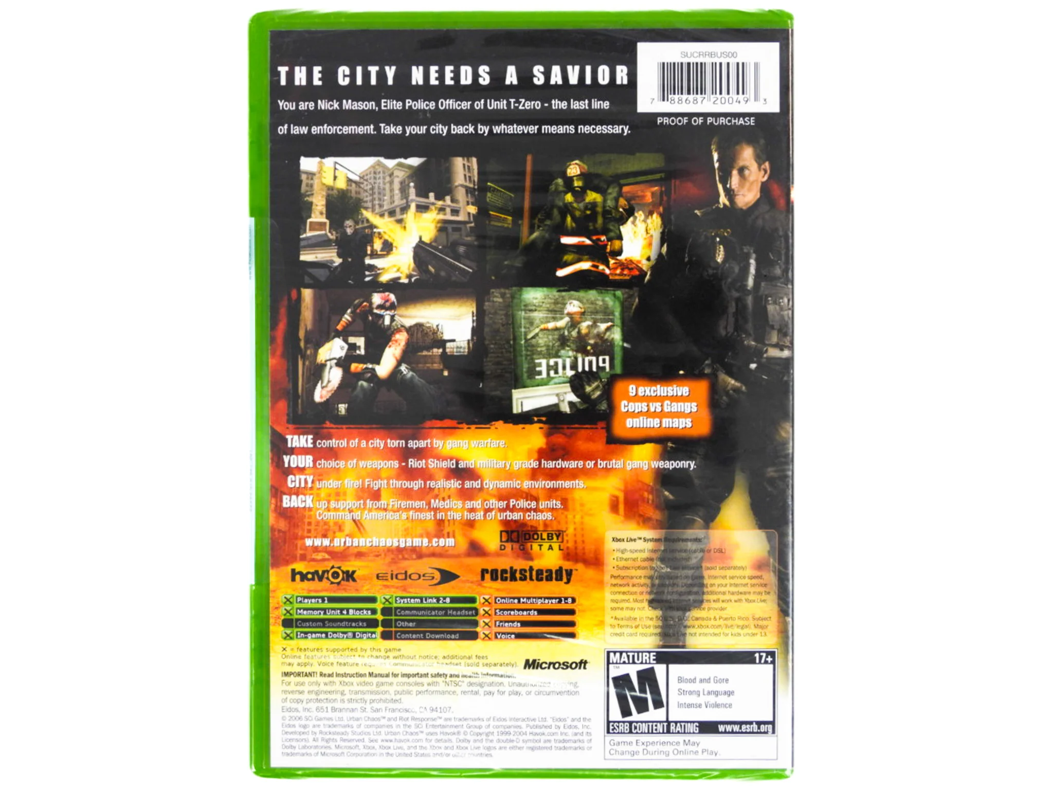 Urban Chaos Riot Response (Xbox) - Image 2