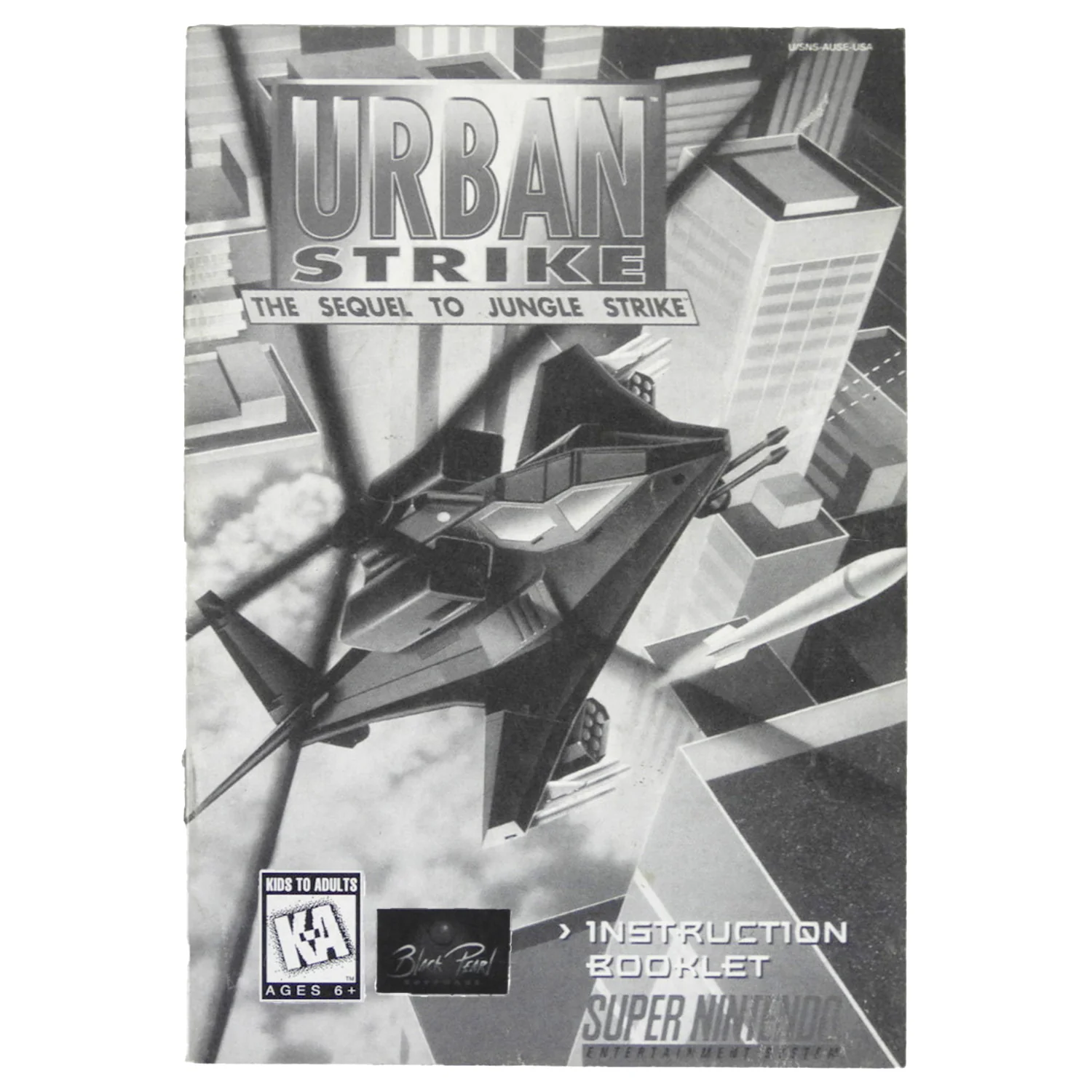 Urban Strike [Manual] (Super Nintendo / SNES) - Image 3