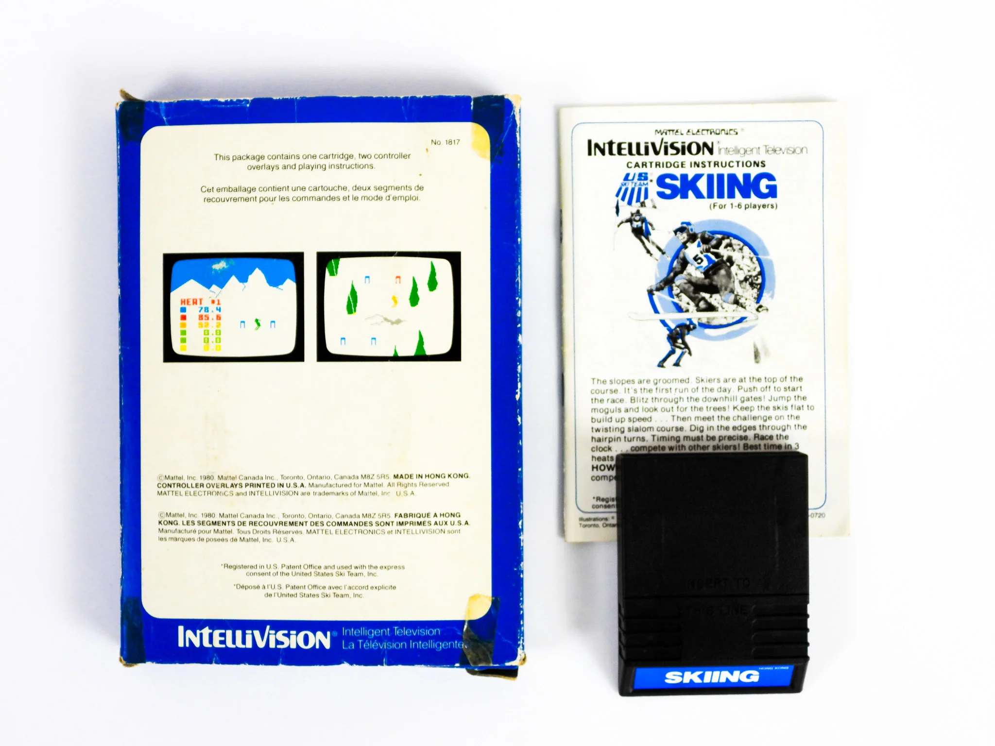 US Ski Team Skiing (Intellivision) - Image 2