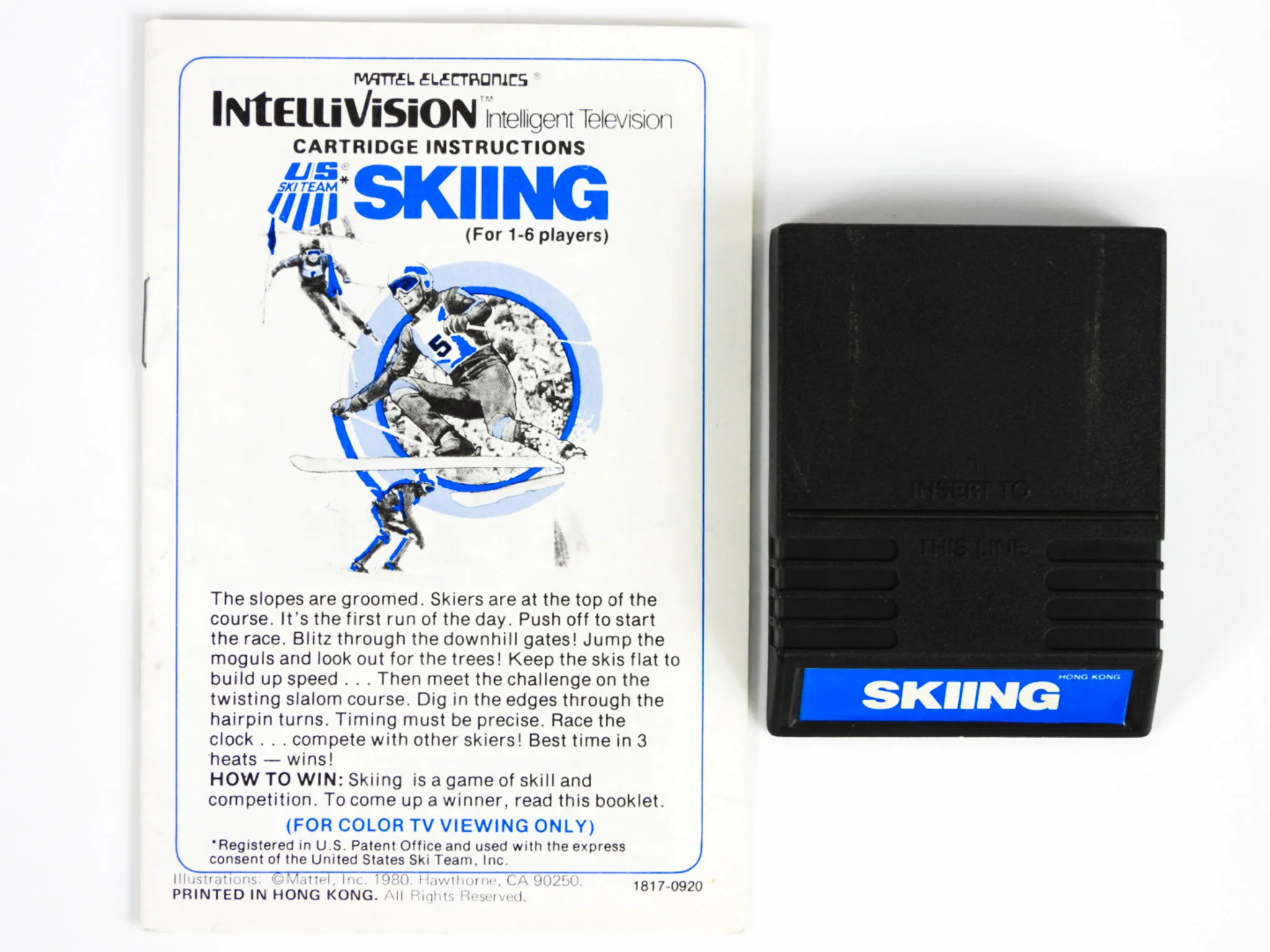 US Ski Team Skiing (Intellivision) - Image 3