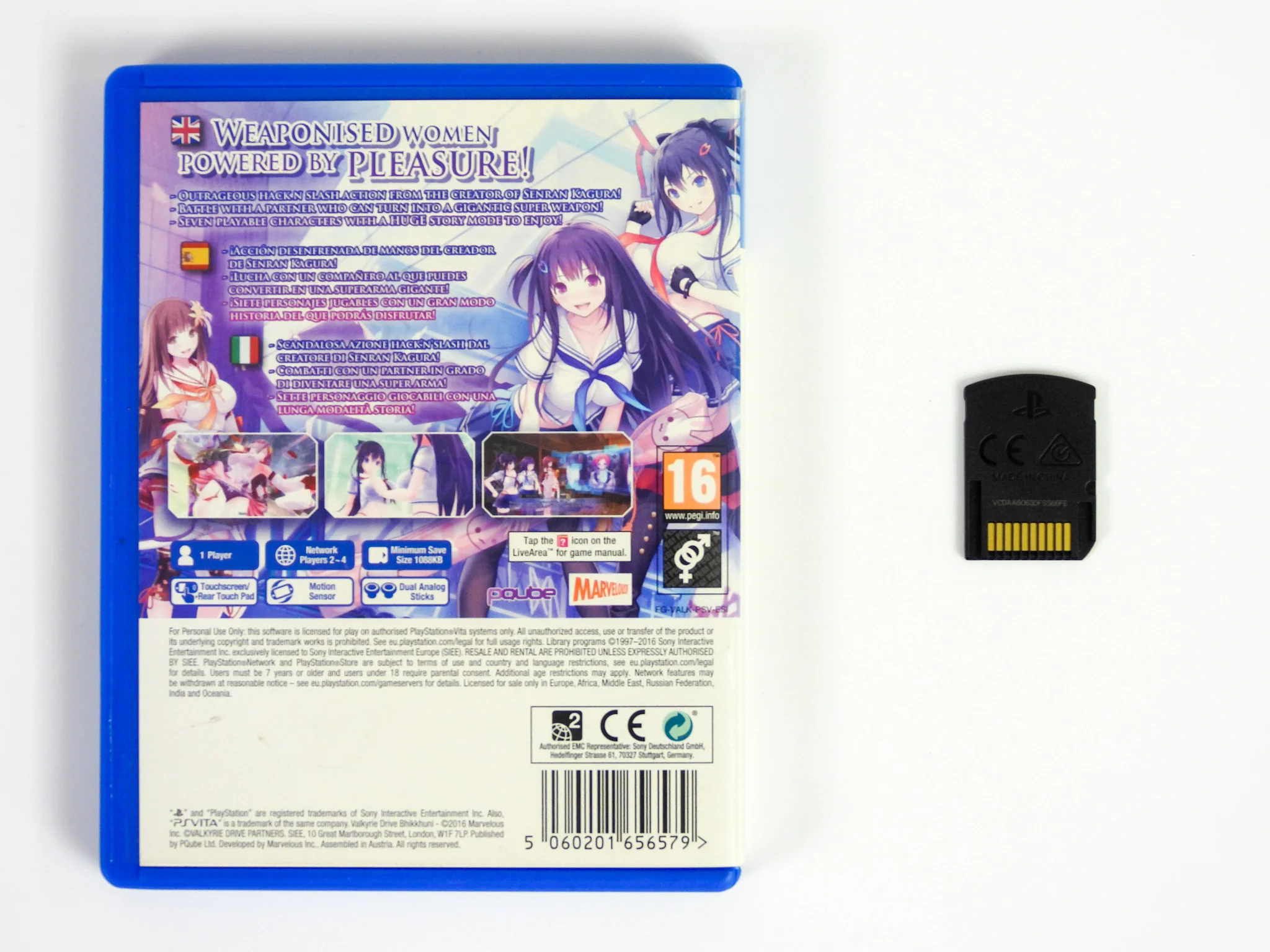 Valkyrie Drive Bhikkhuni  [PAL] (PlayStation Vita / PS Vita) - Image 2