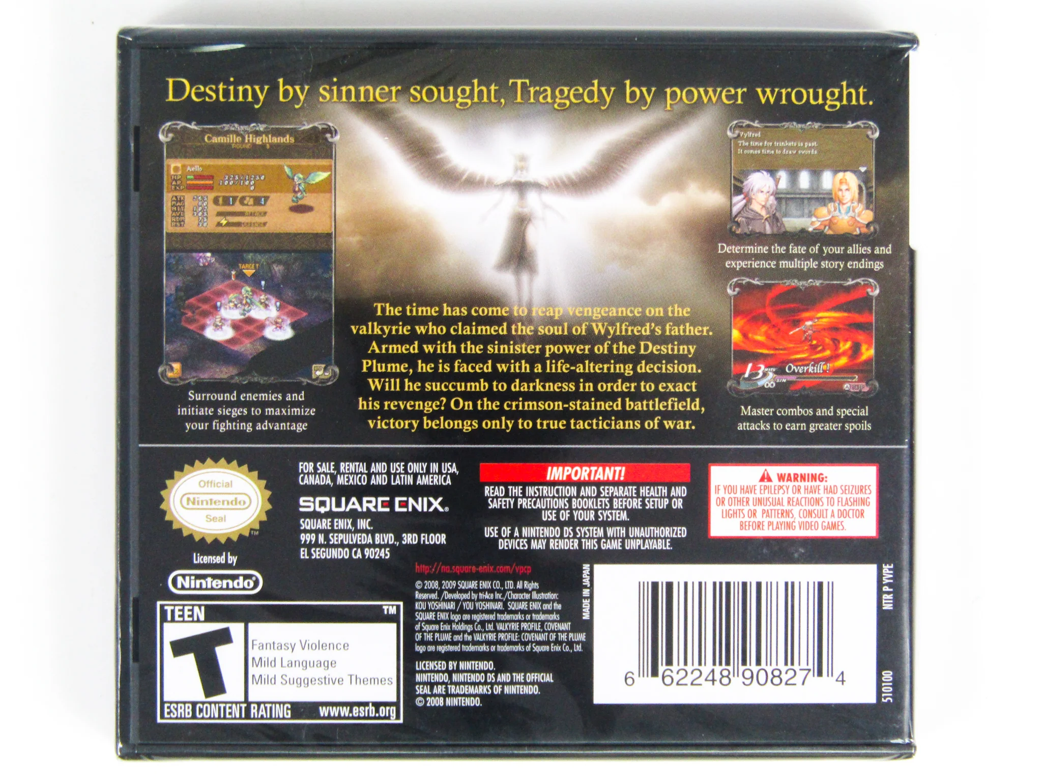Valkyrie Profile: Covenant Of The Plume (Nintendo DS) - Image 2